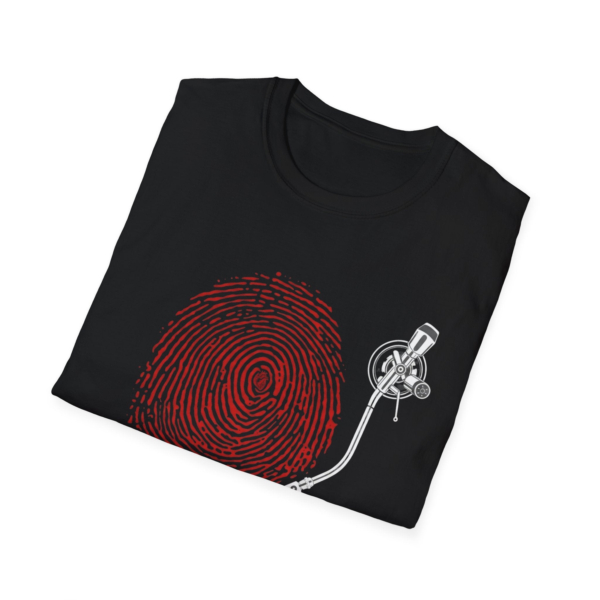 Fingerprint Turntable — T-Shirt