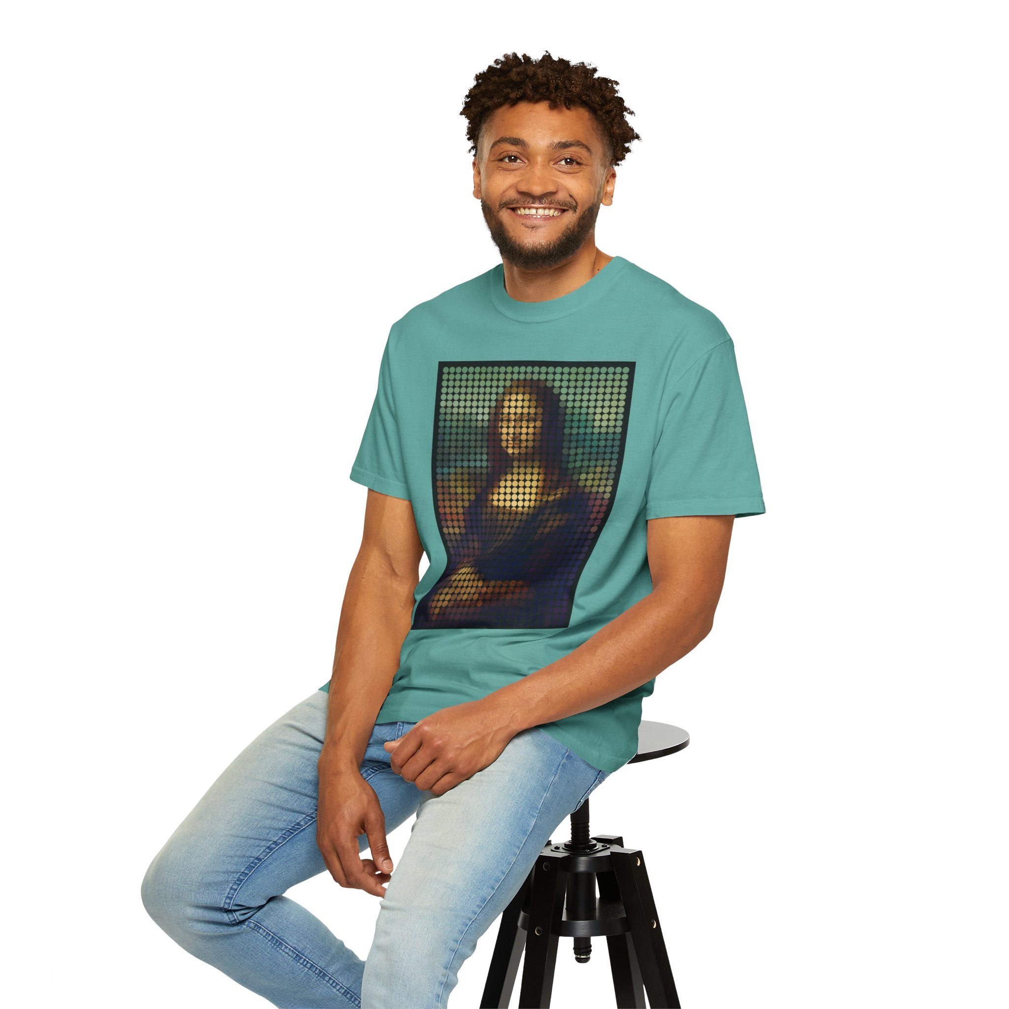 Mona Lisa Pixel Art — T-Shirt