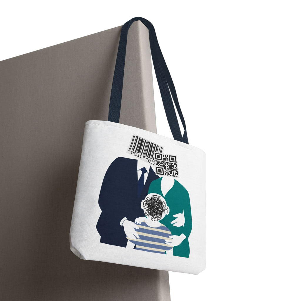 Barcode Family Portrait Tote Bag