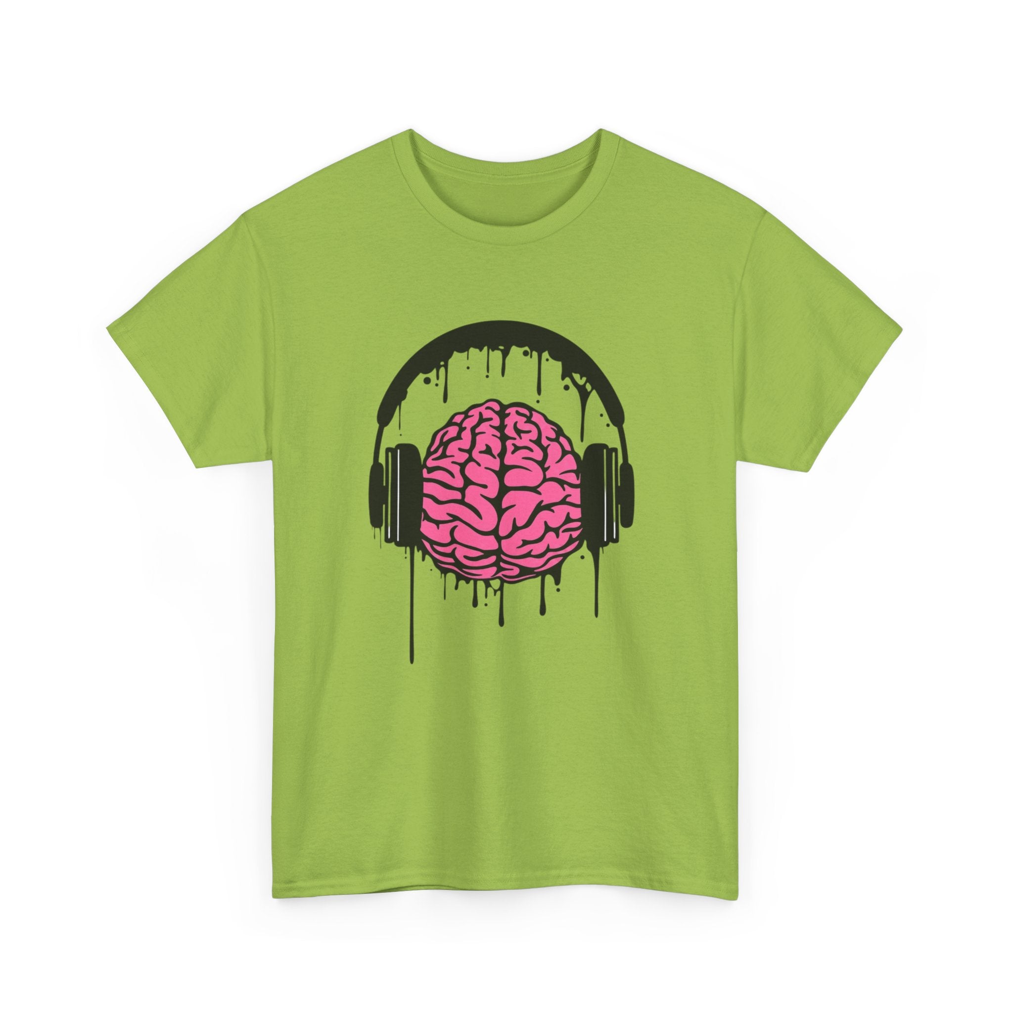 Music Lover Dripping Brain — T-Shirt