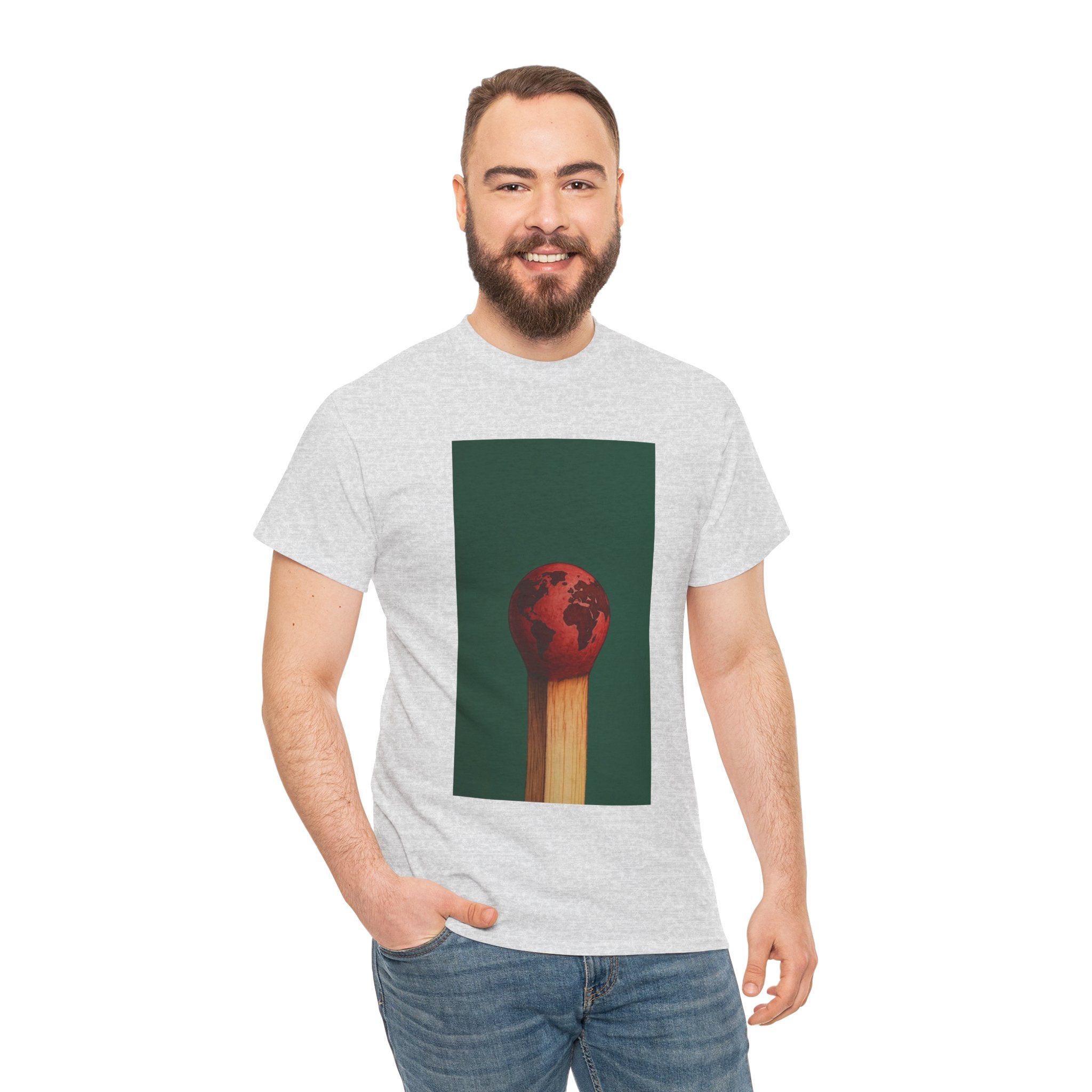 Matchstick Earth — T‑Shirt