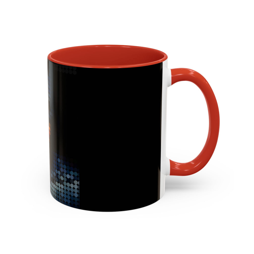Pixel Art Dark Knight — Coffee Mug