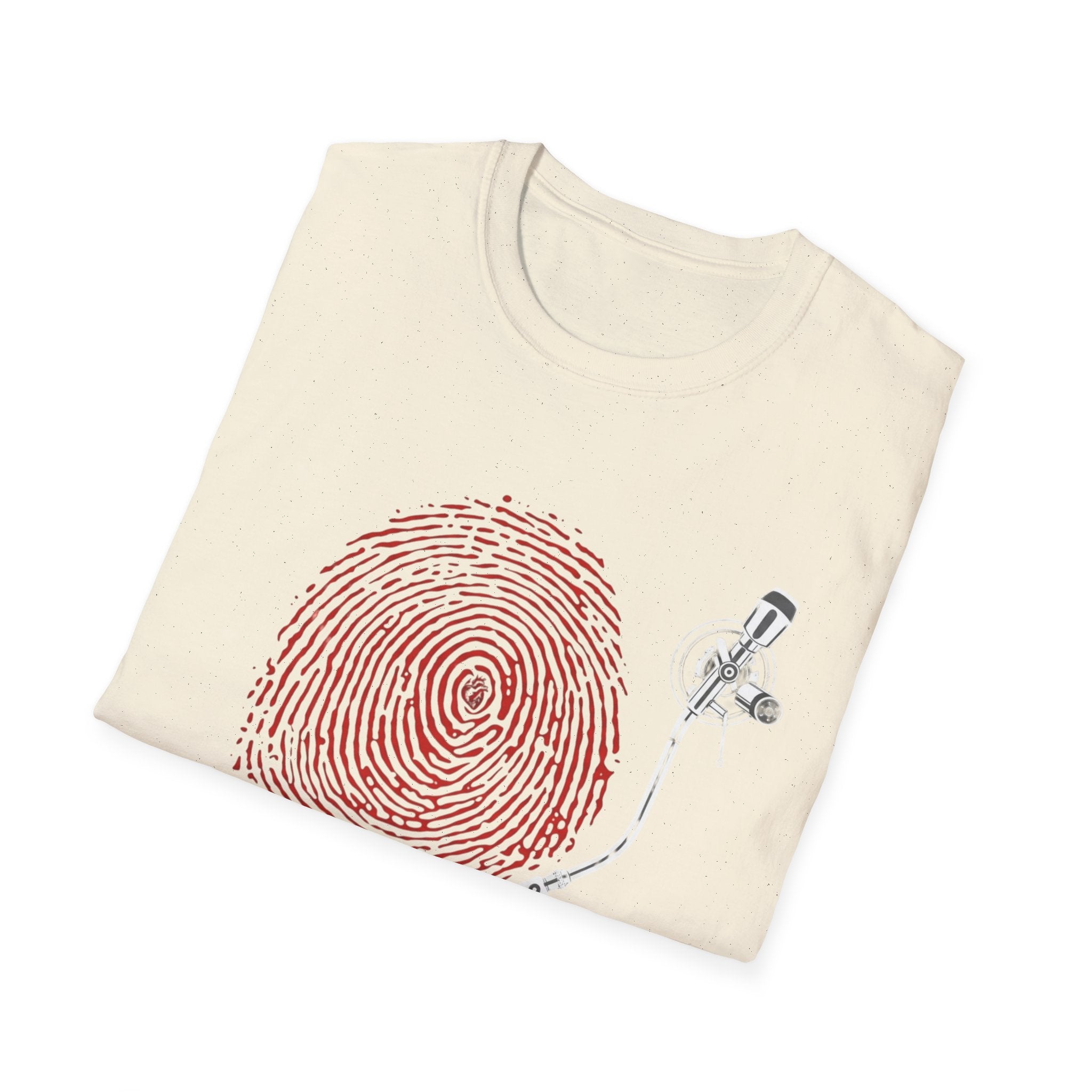 Fingerprint Turntable — T-Shirt