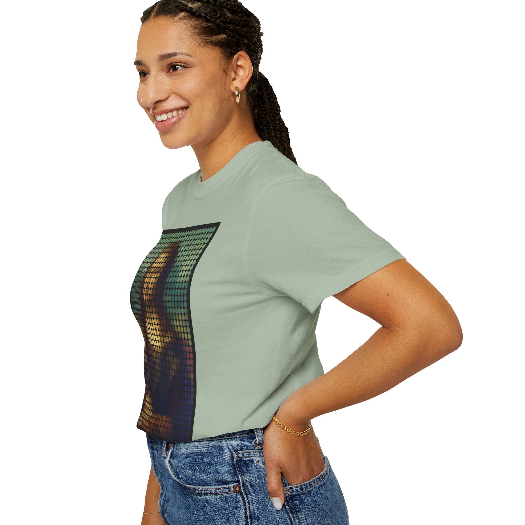 Mona Lisa Pixel Art — T-Shirt