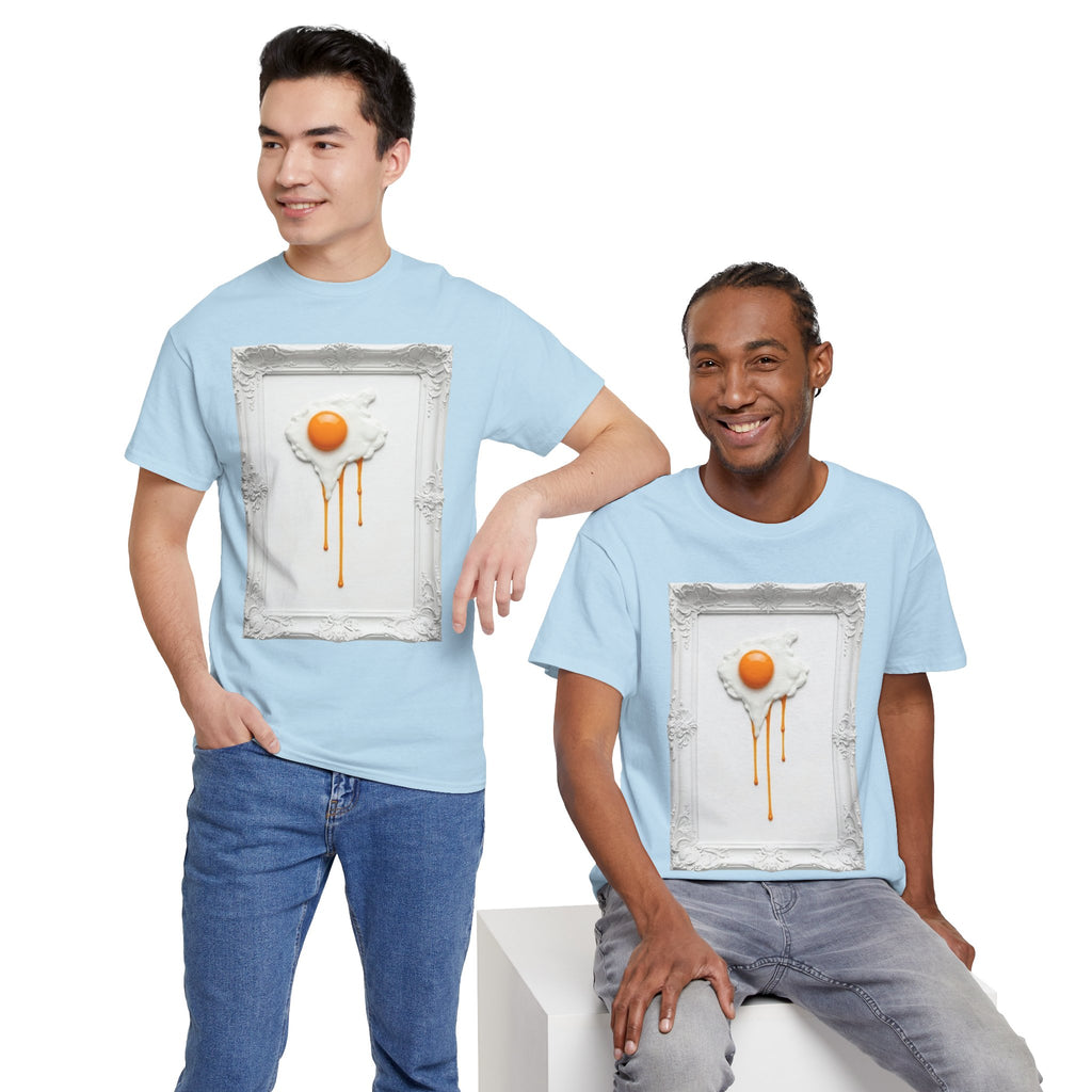 Artful Drip Fried Egg — T‑Shirt