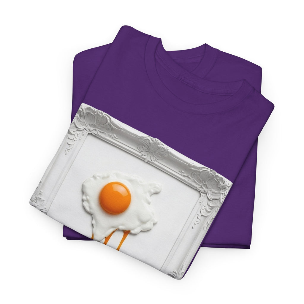 Artful Drip Fried Egg — T‑Shirt