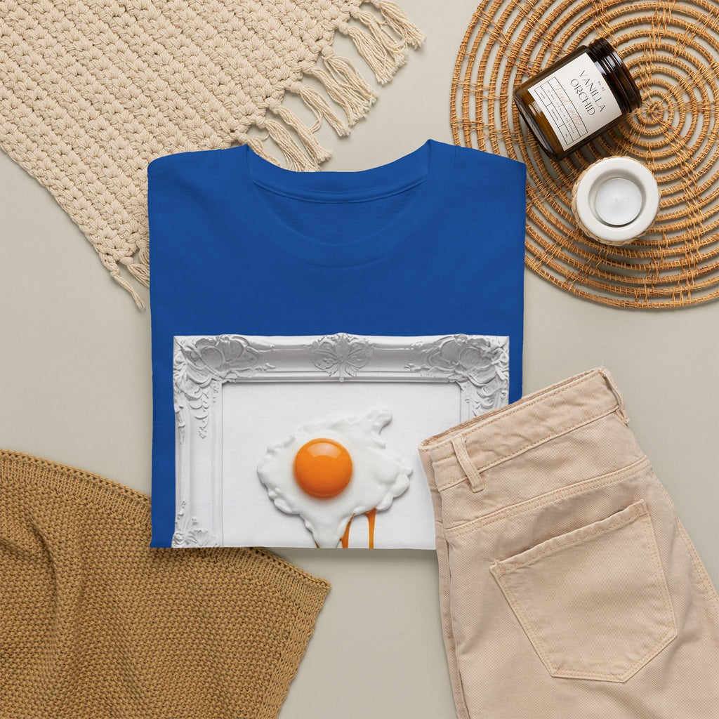 Artful Drip Fried Egg — T‑Shirt