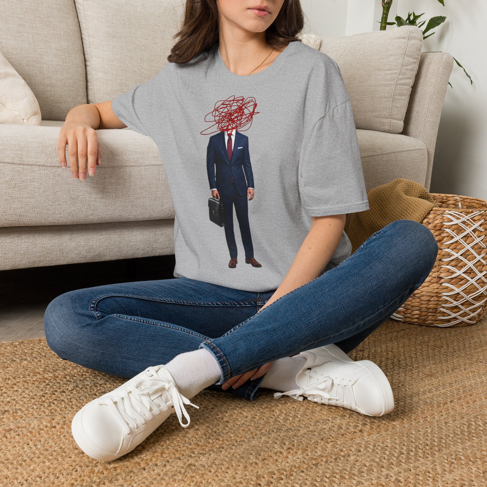 Anxious Businessman — T-Shirt
