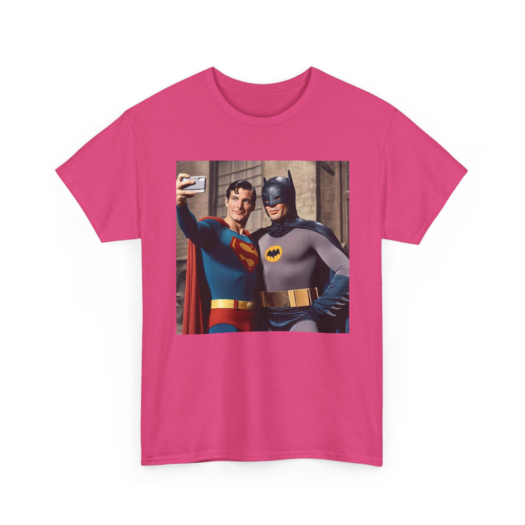 Retro Superhero Selfie - T shirt