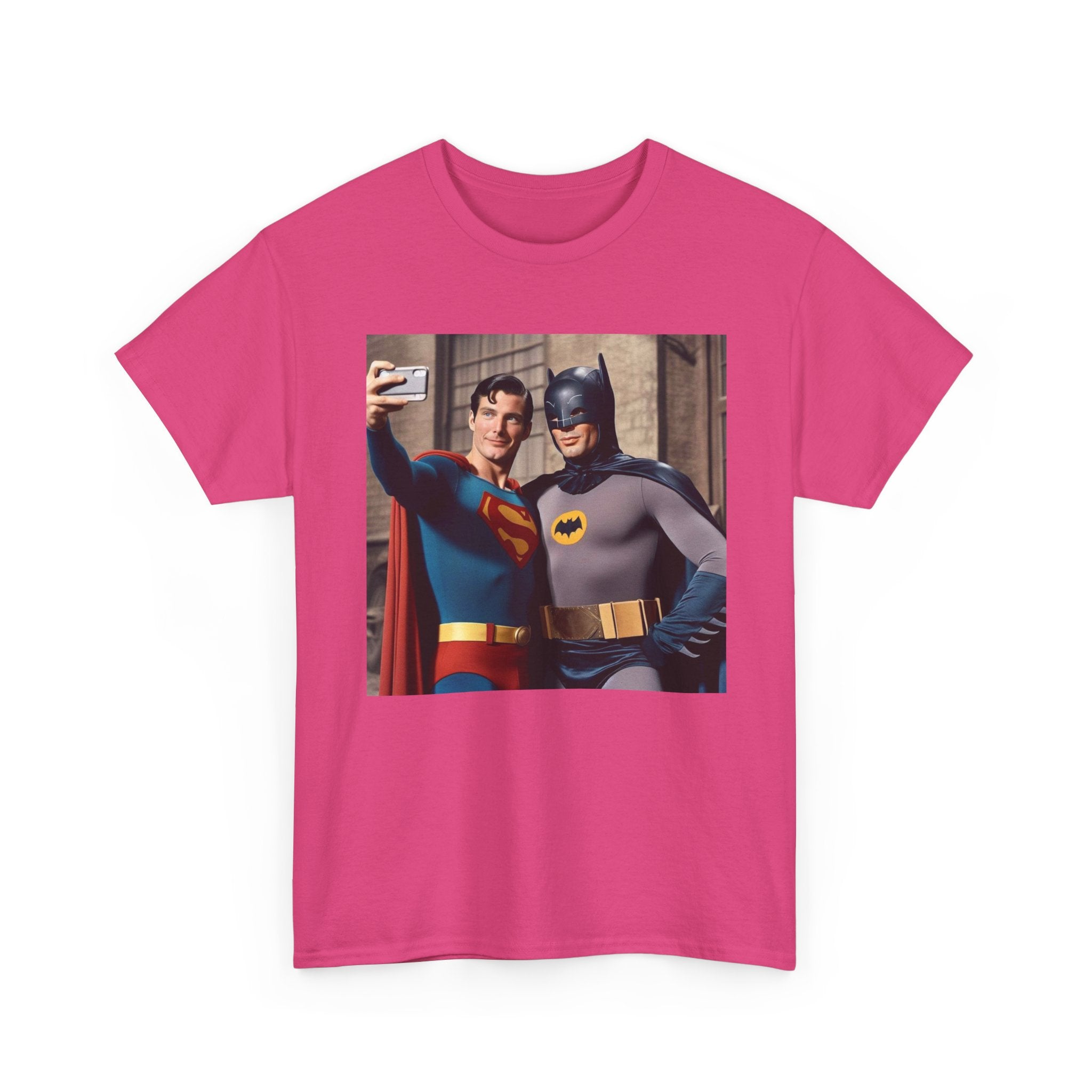 Retro Superhero Selfie - T shirt