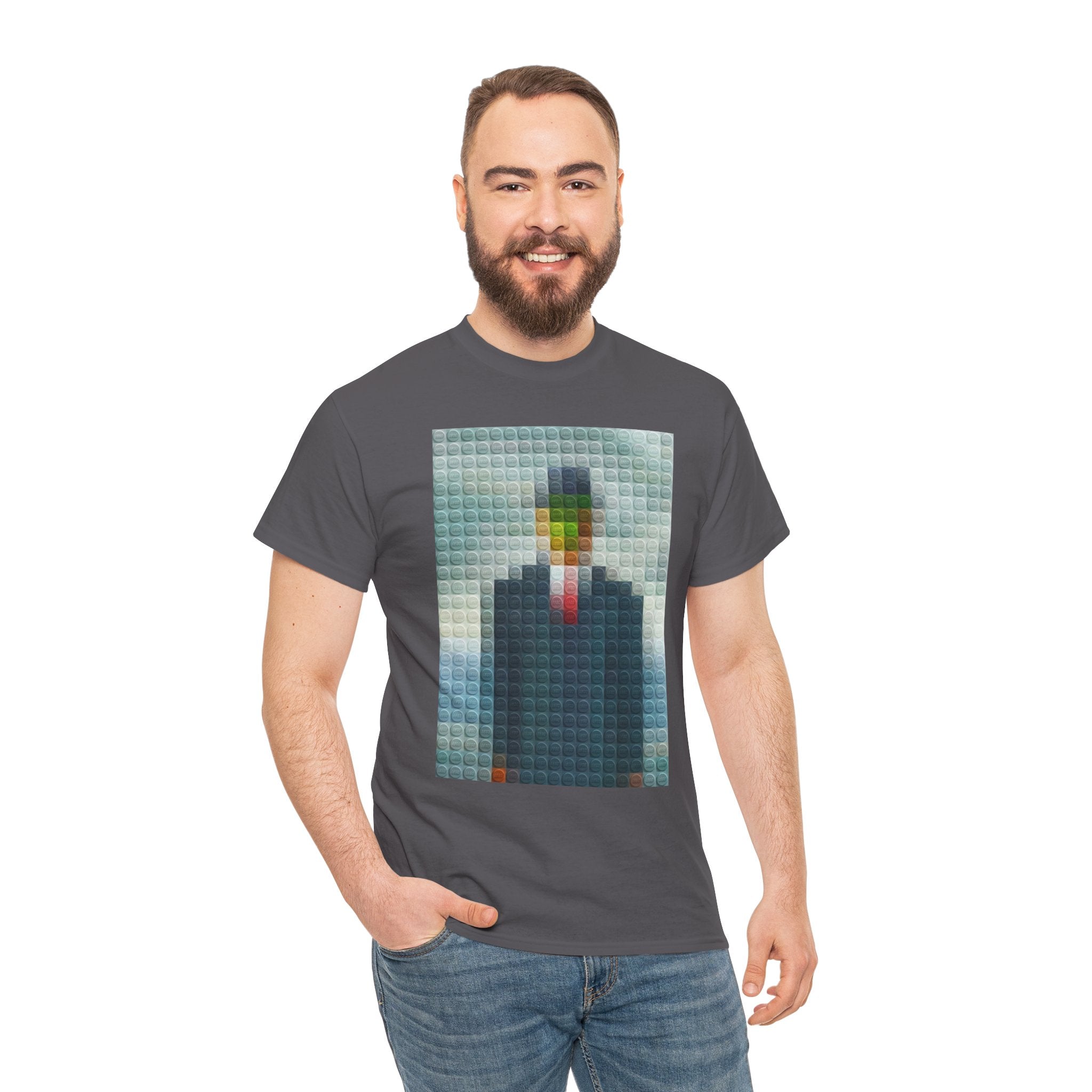 Surreal Pixelated Man - T-Shirt
