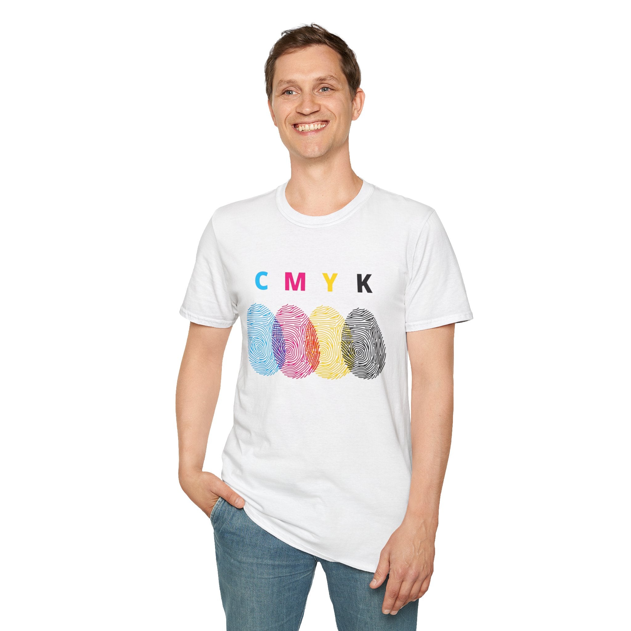 CMYK Fingerprint — T-Shirt