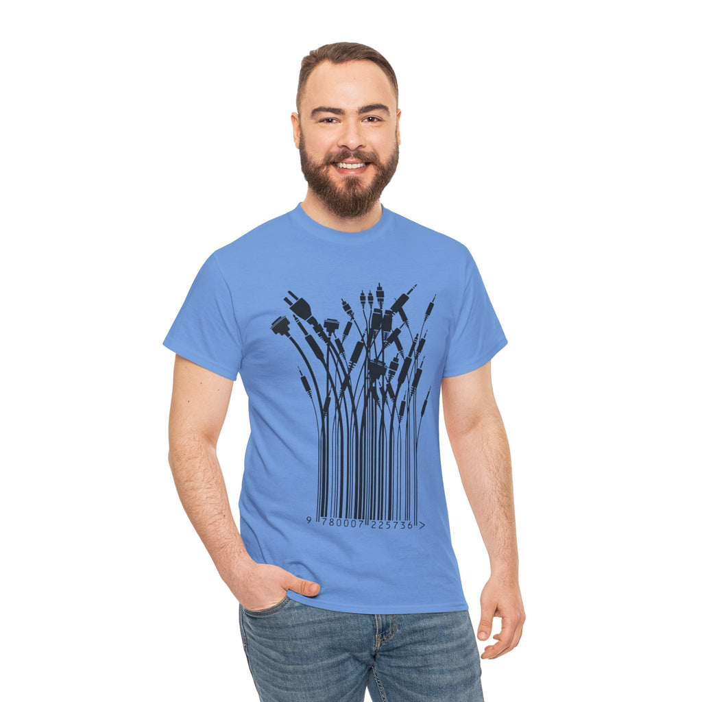 Barcode Wildflowers — T-Shirt