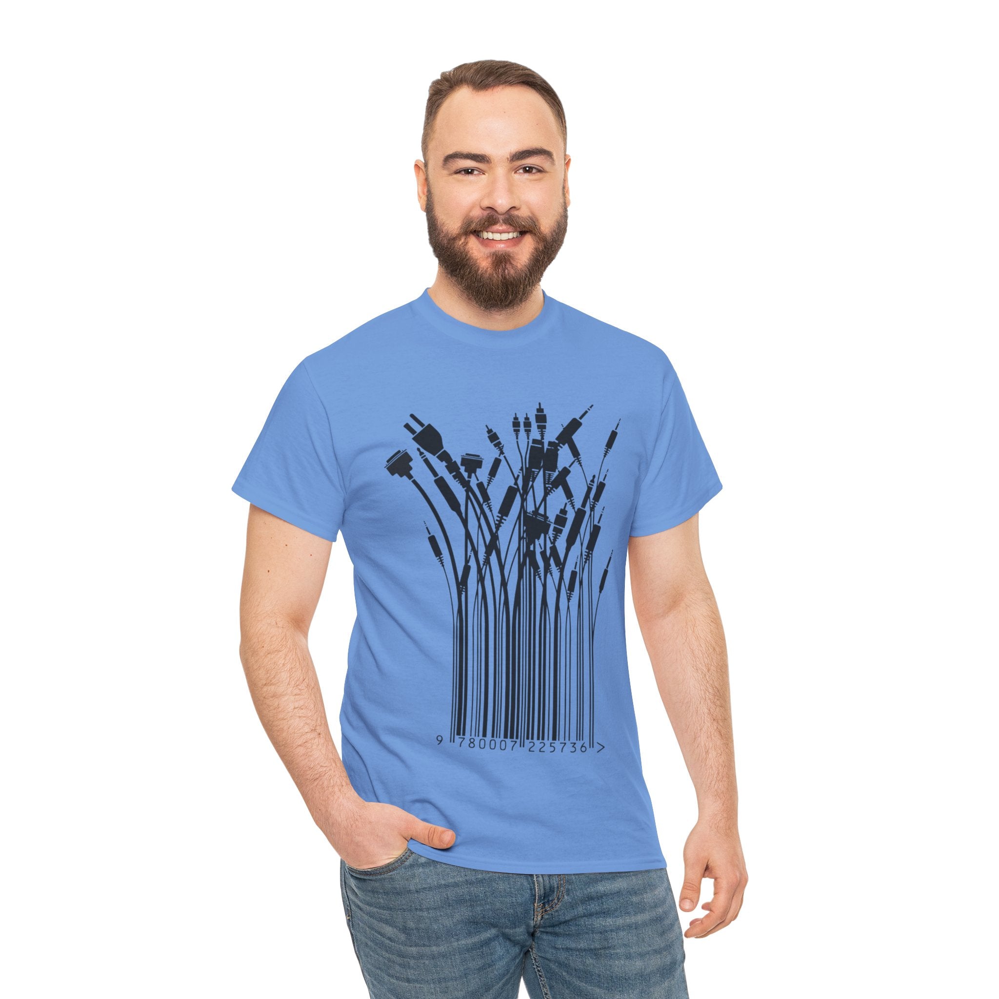 Barcode Wildflowers — T-Shirt