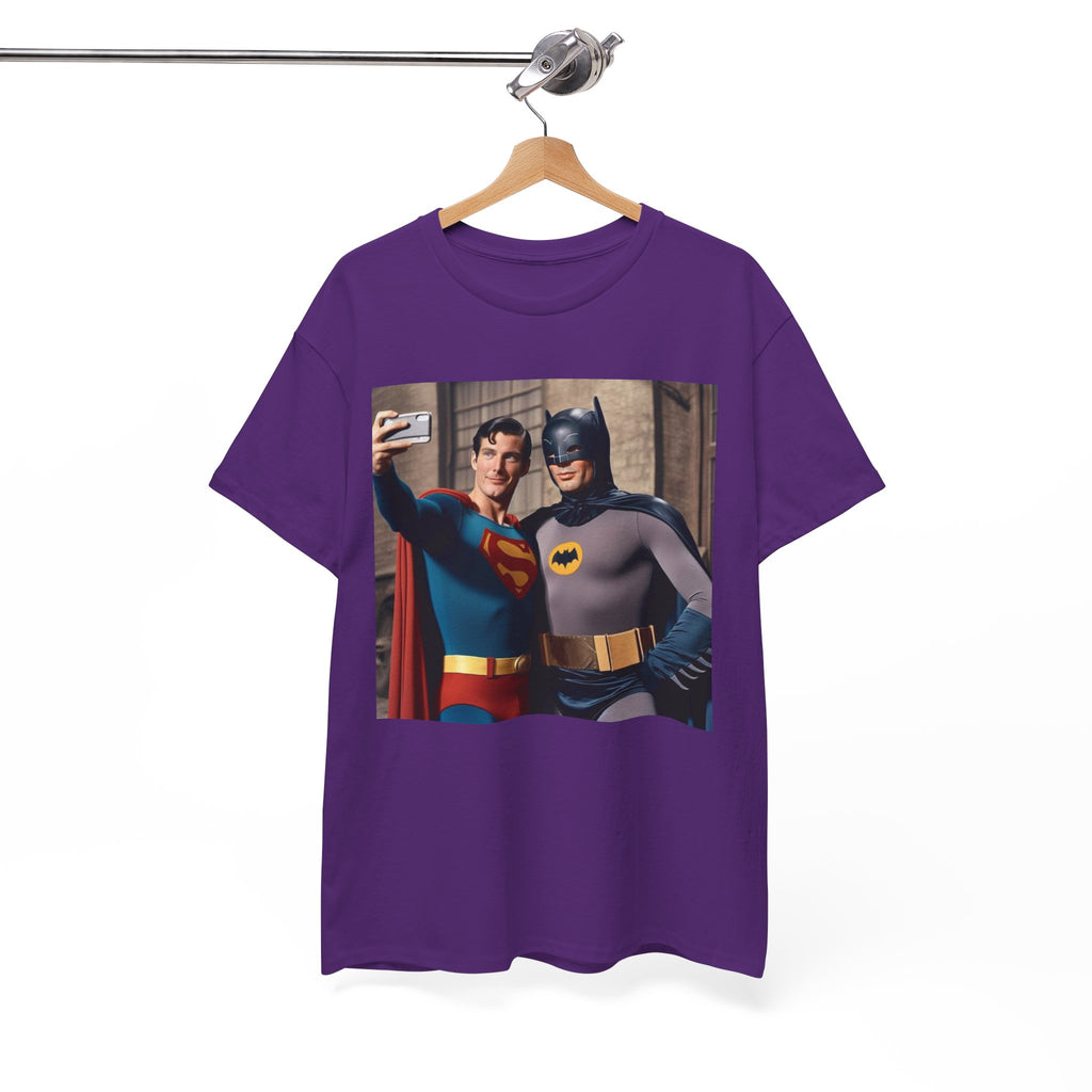 Retro Superhero Selfie - T shirt