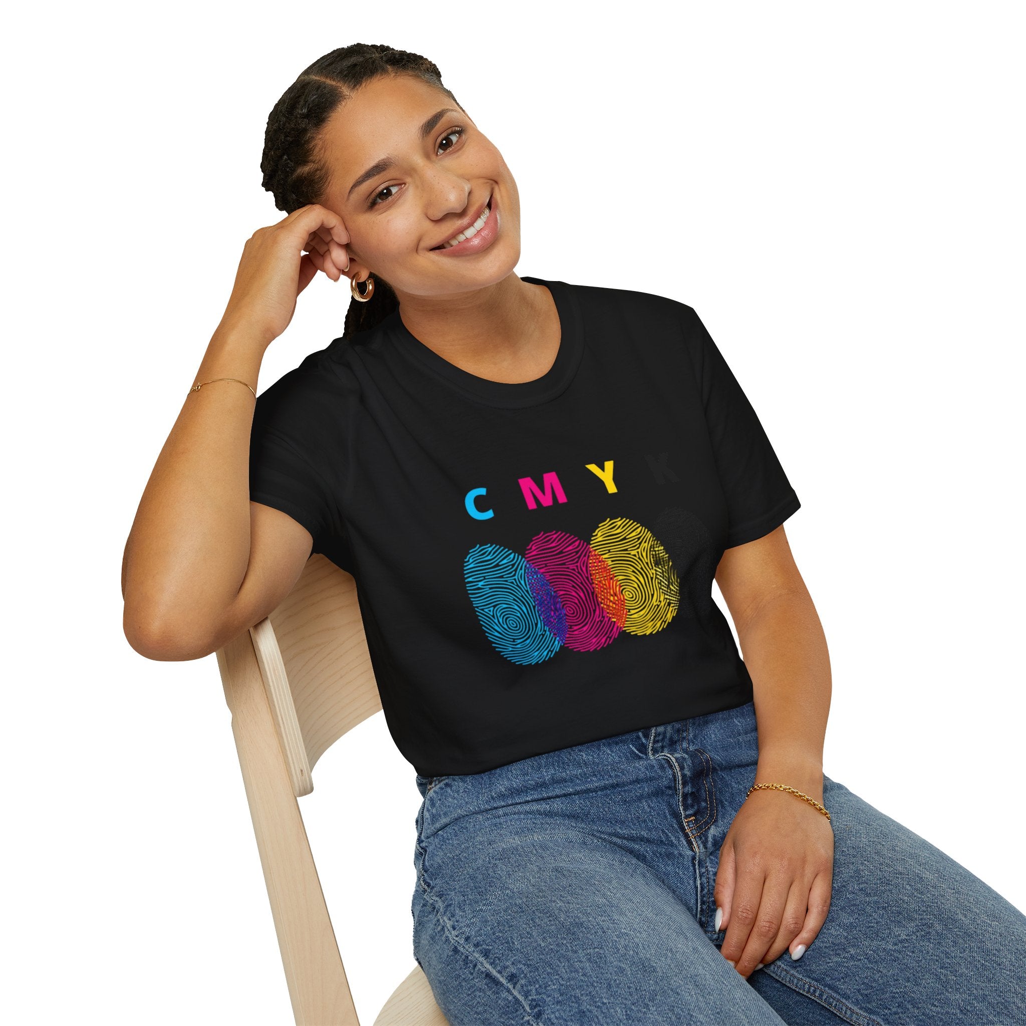 CMYK Fingerprint — T-Shirt