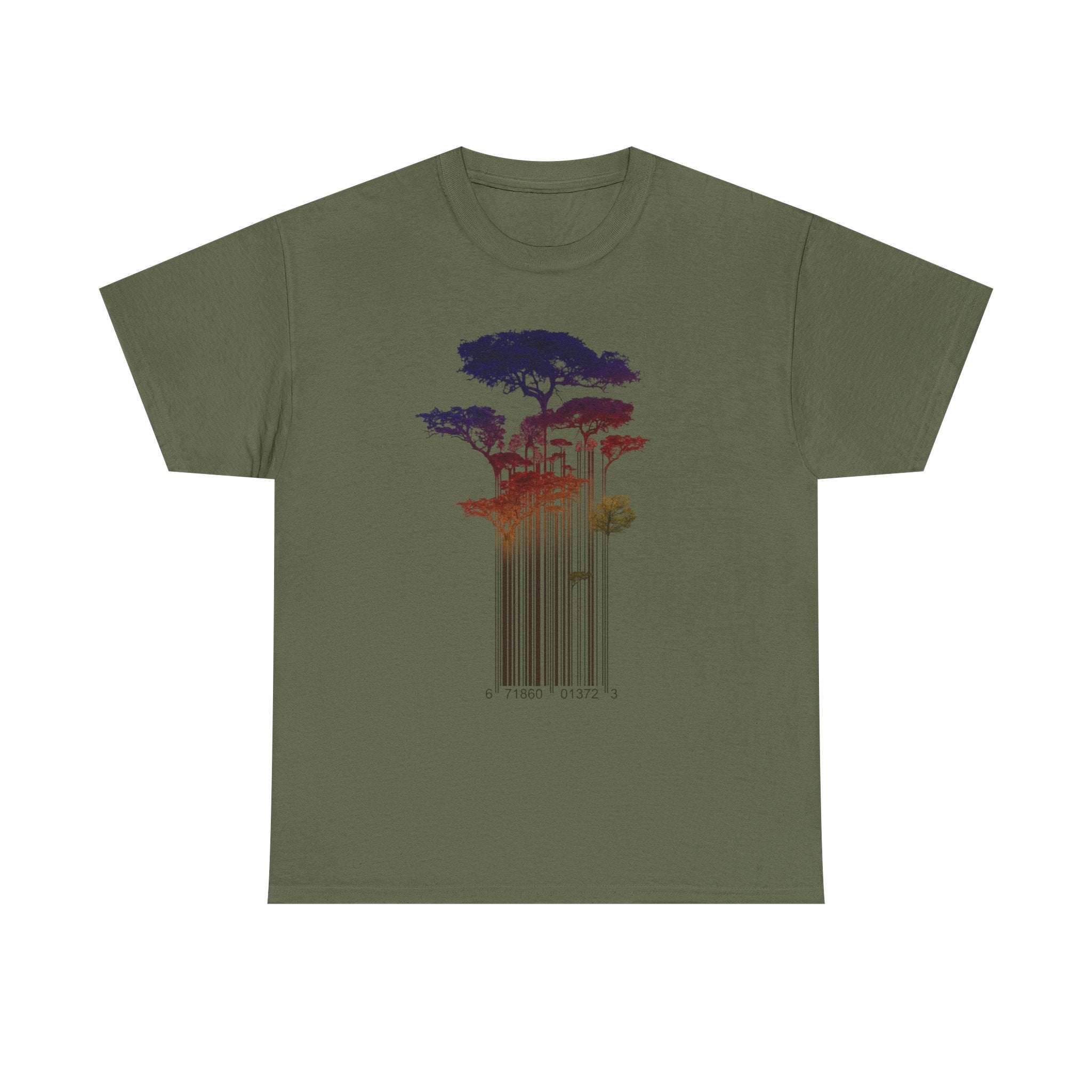 Tree Barcode — T-Shirt