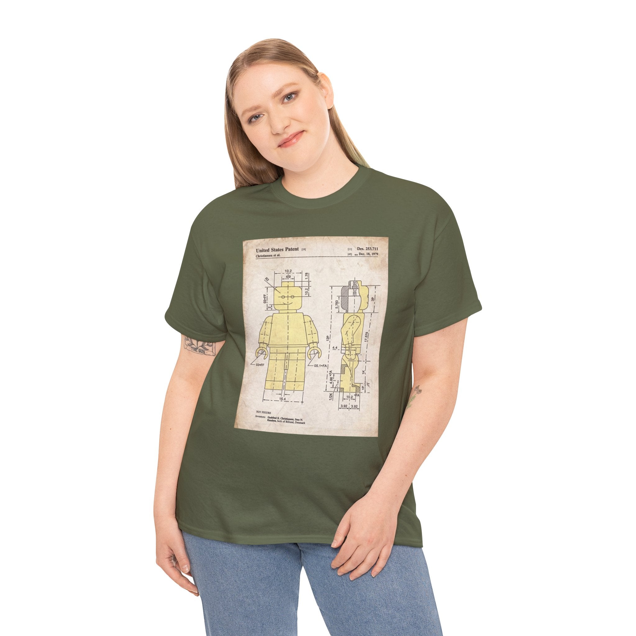 Lego Minifigure Patent — T‑Shirt