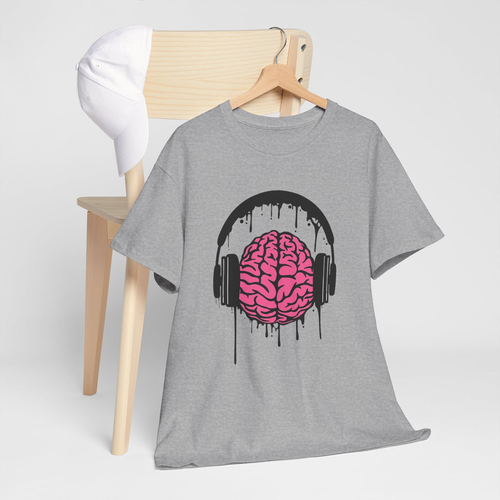 Music Lover Dripping Brain — T-Shirt