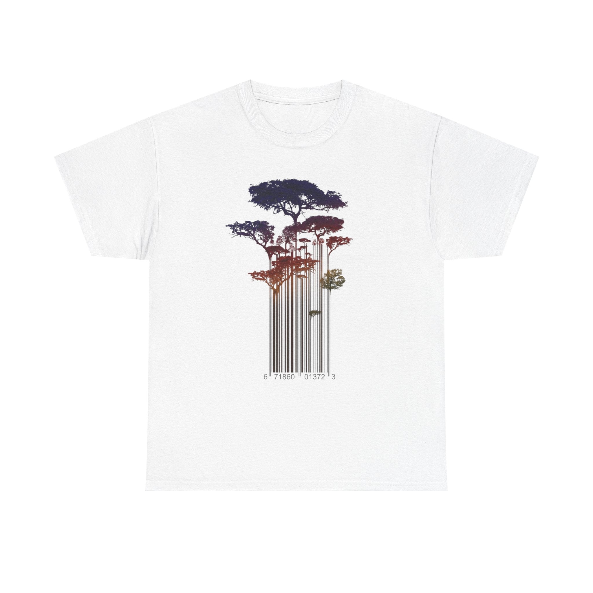 Tree Barcode — T-Shirt