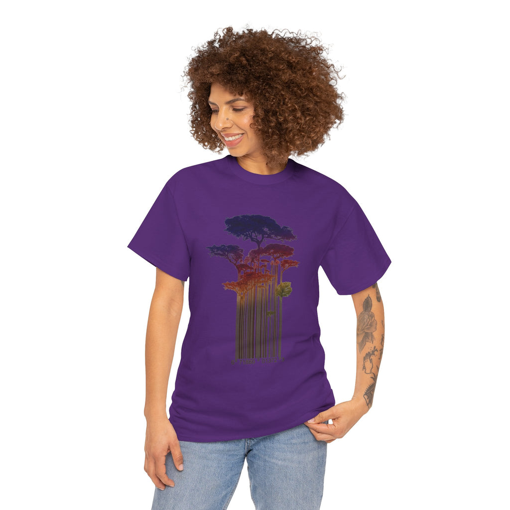 Barcode Forest T‑Shirt
