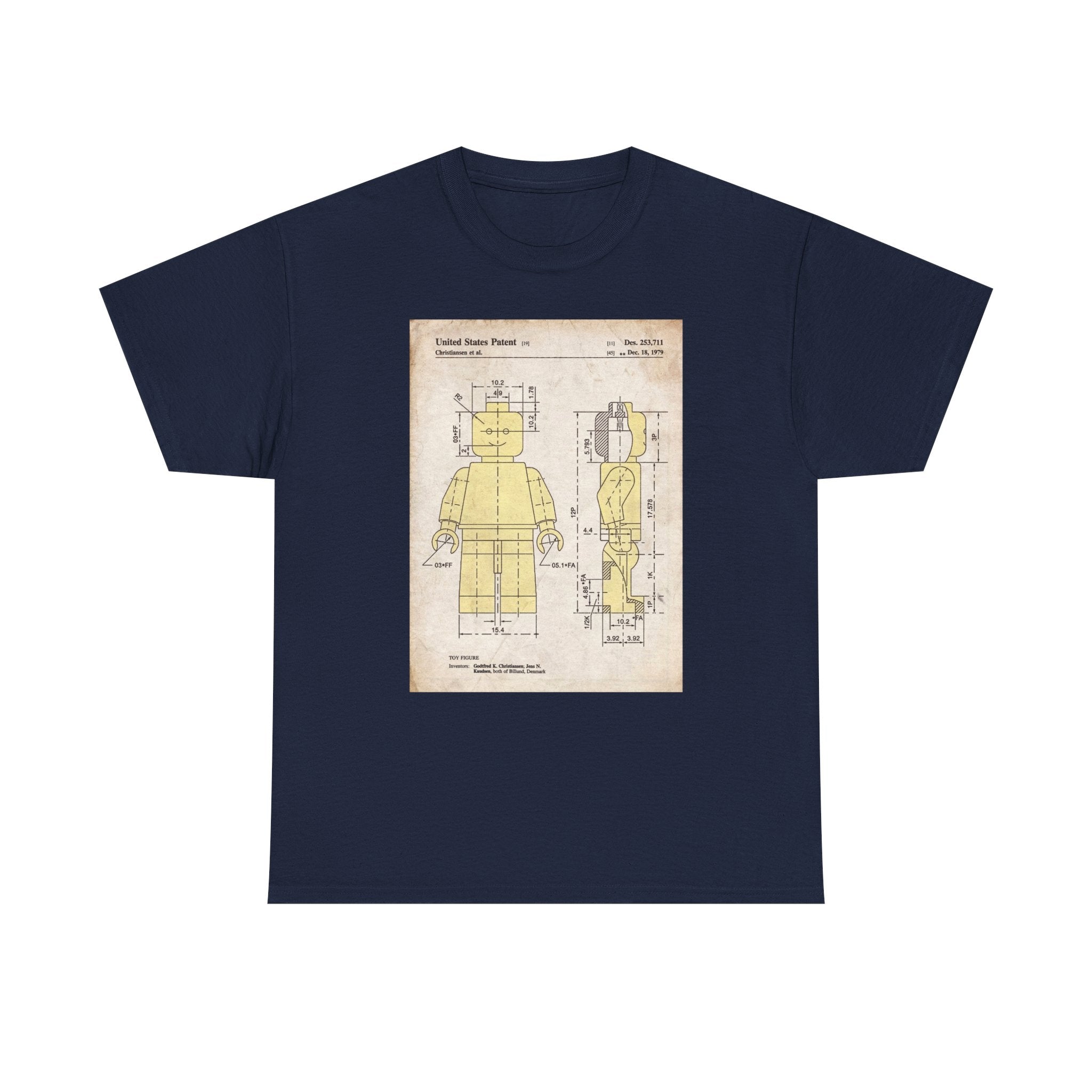 Lego Minifigure Patent — T‑Shirt