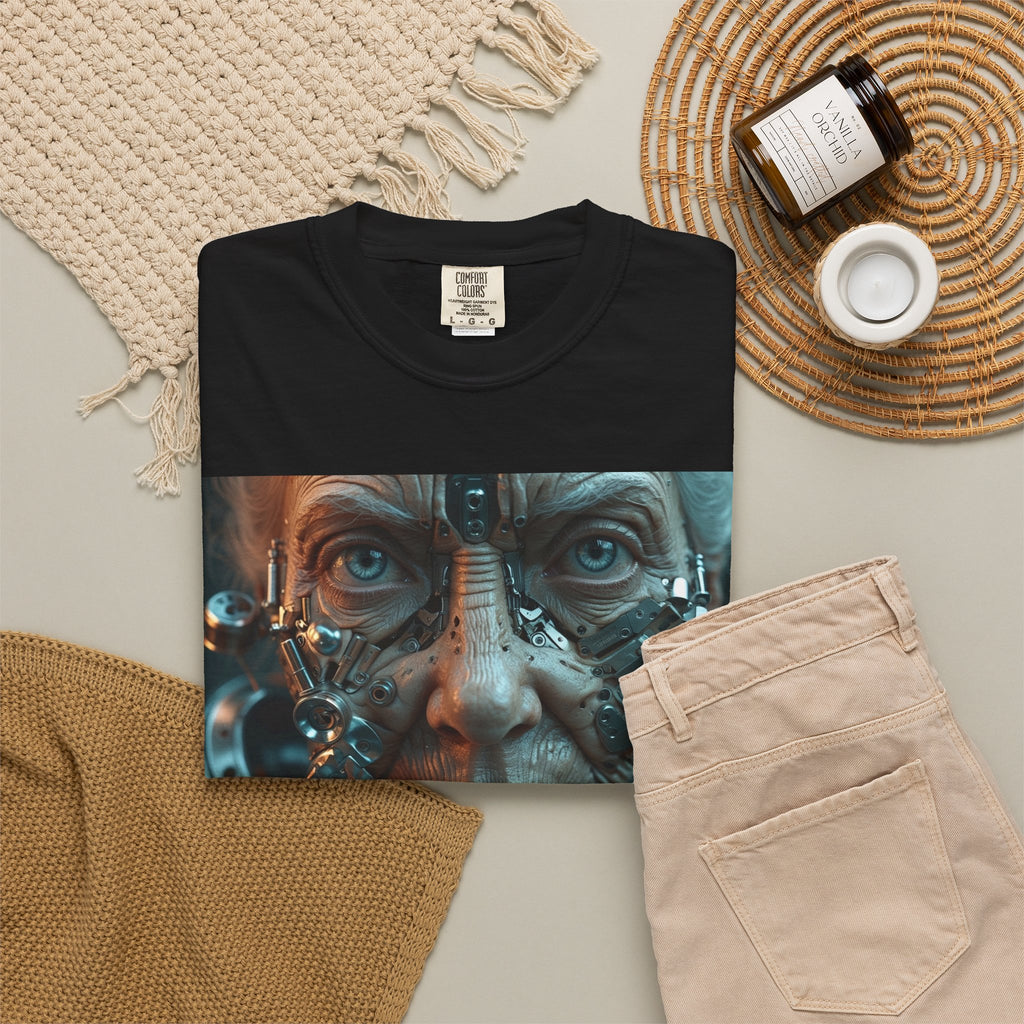 Cybernetic Old Face —T‑Shirt