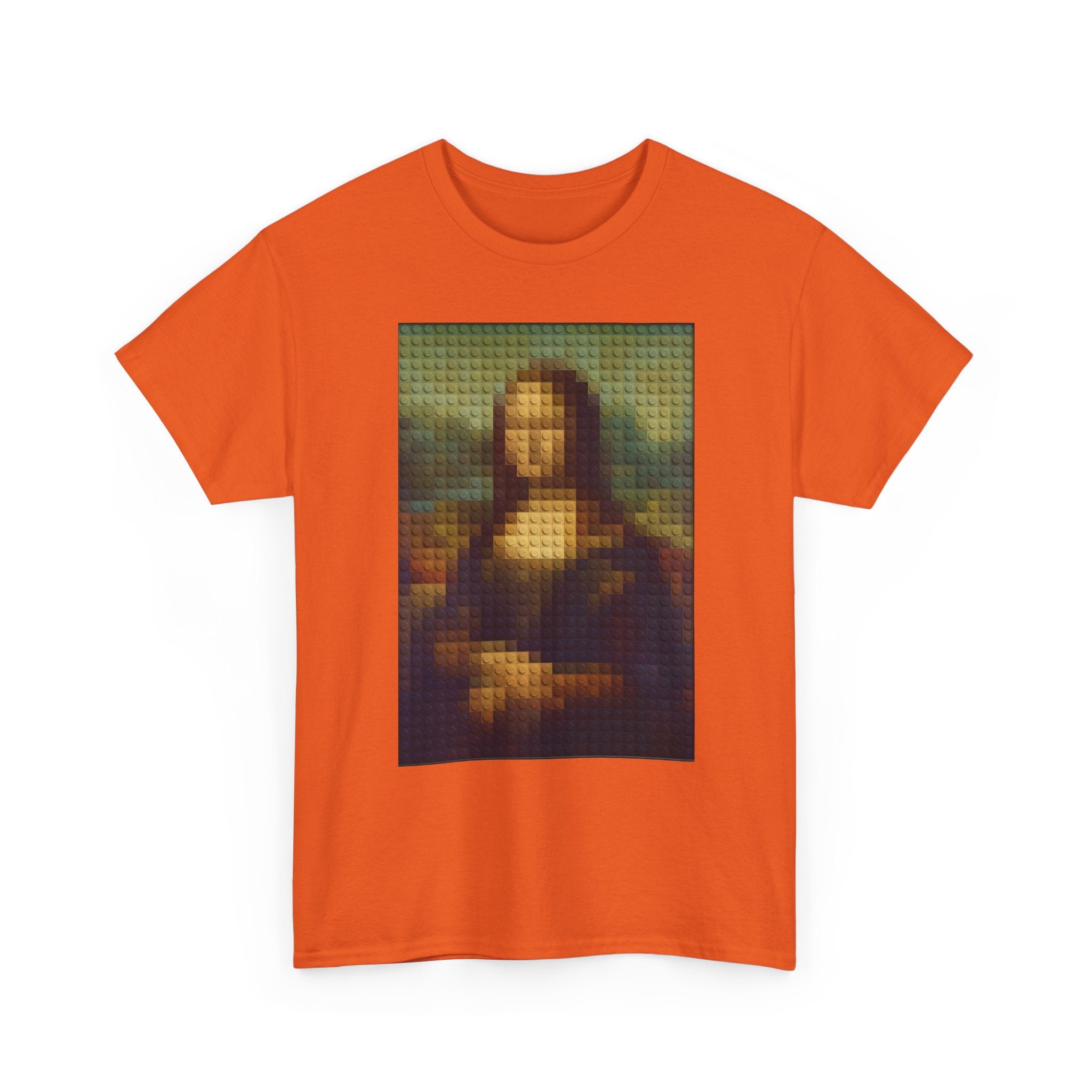 Pixelated Mona Lisa - T‑Shirt
