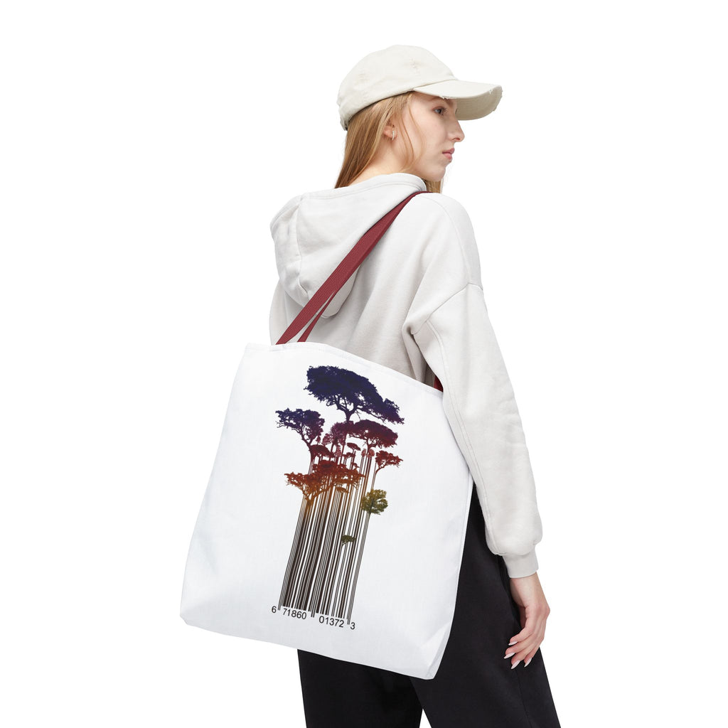 Barcode Forest — Tote Bag