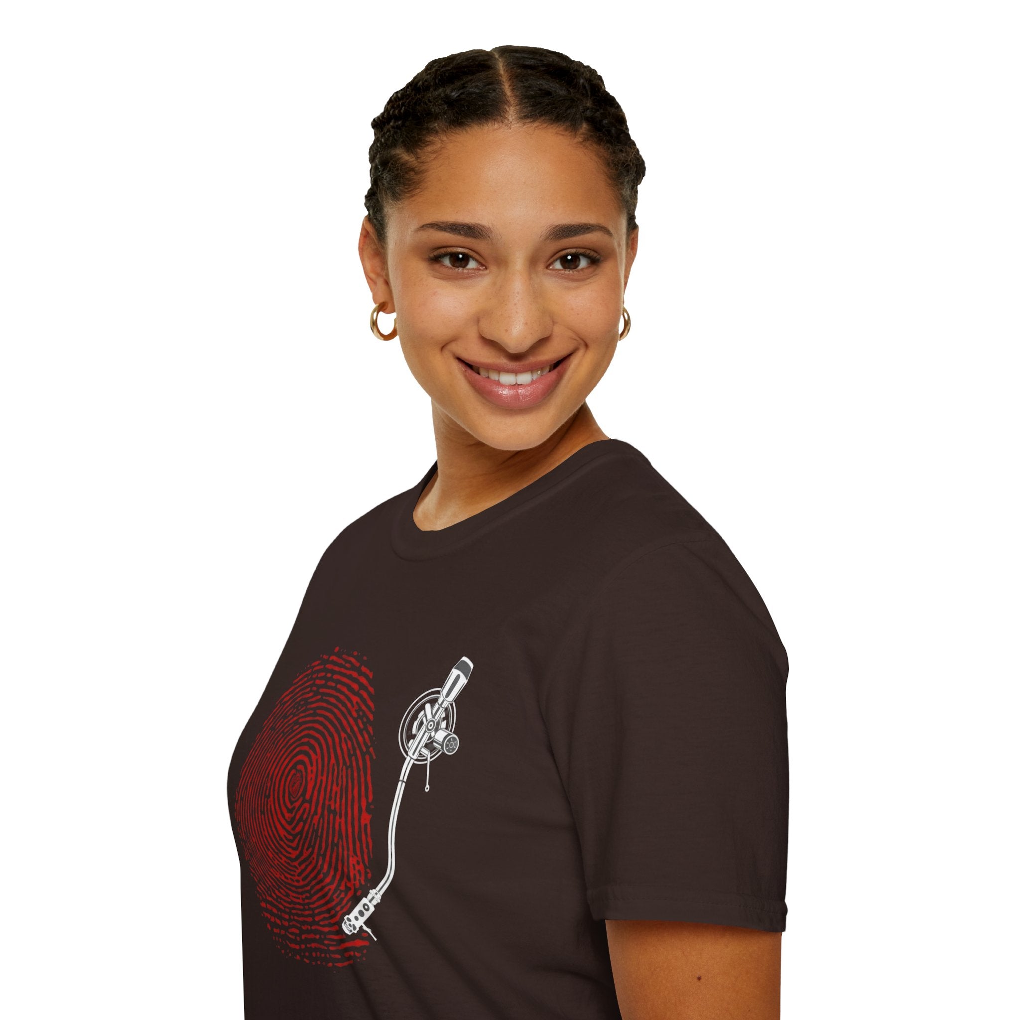 Fingerprint Turntable — T-Shirt