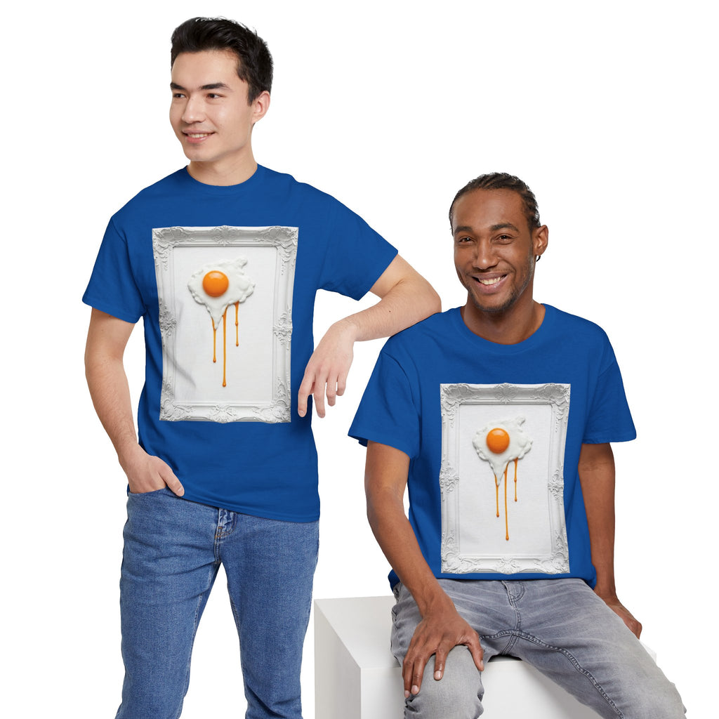 Artful Drip Fried Egg — T‑Shirt