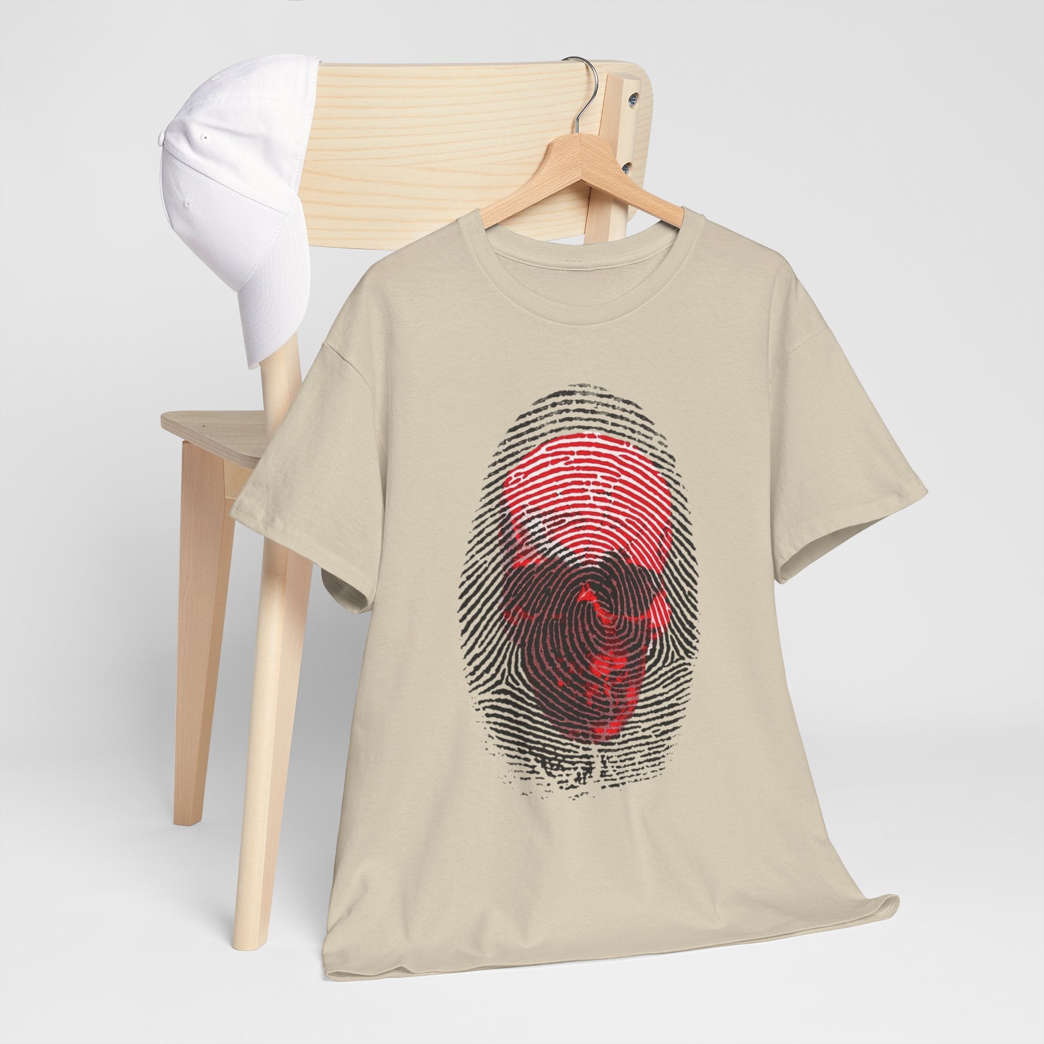 Skull Fingerprint — T-Shirt