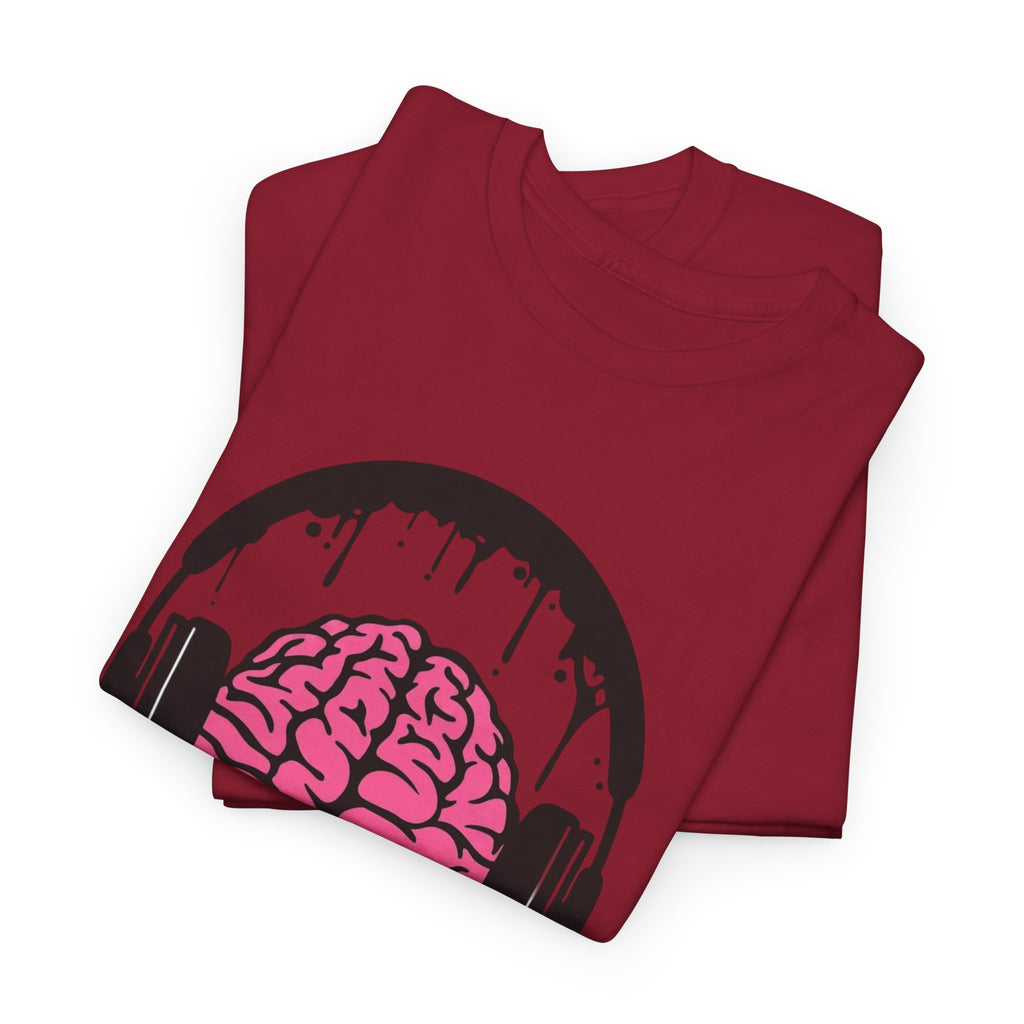 Music Lover Dripping Brain — T-Shirt