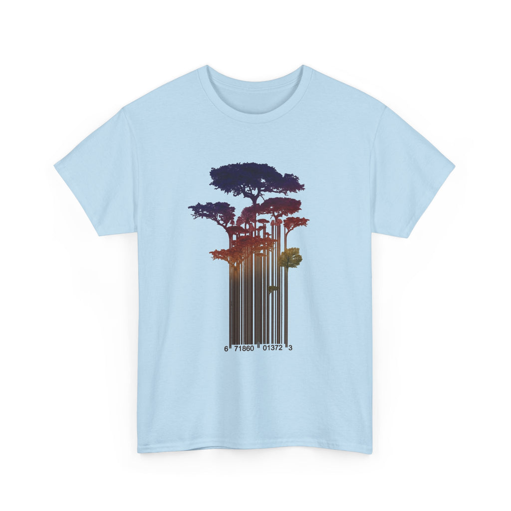 Barcode Forest T‑Shirt