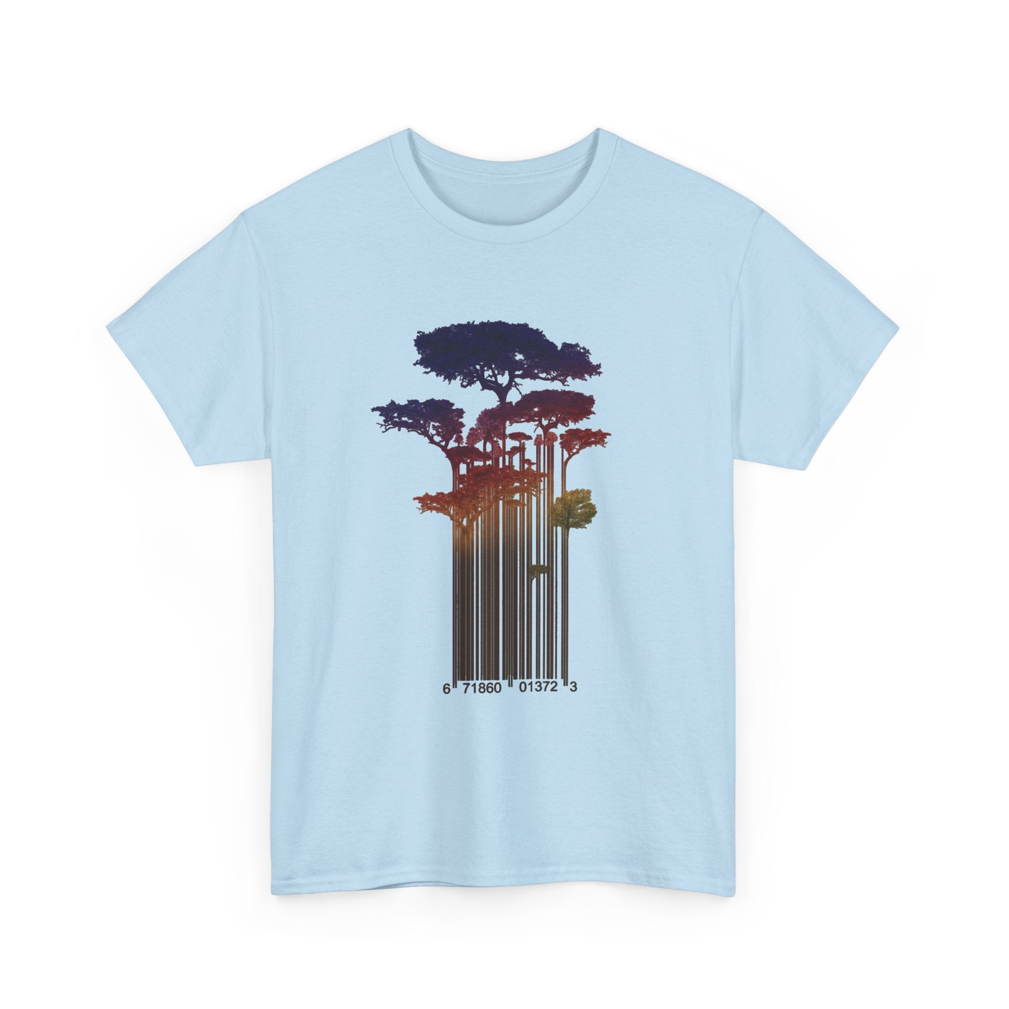 Barcode Forest T‑Shirt