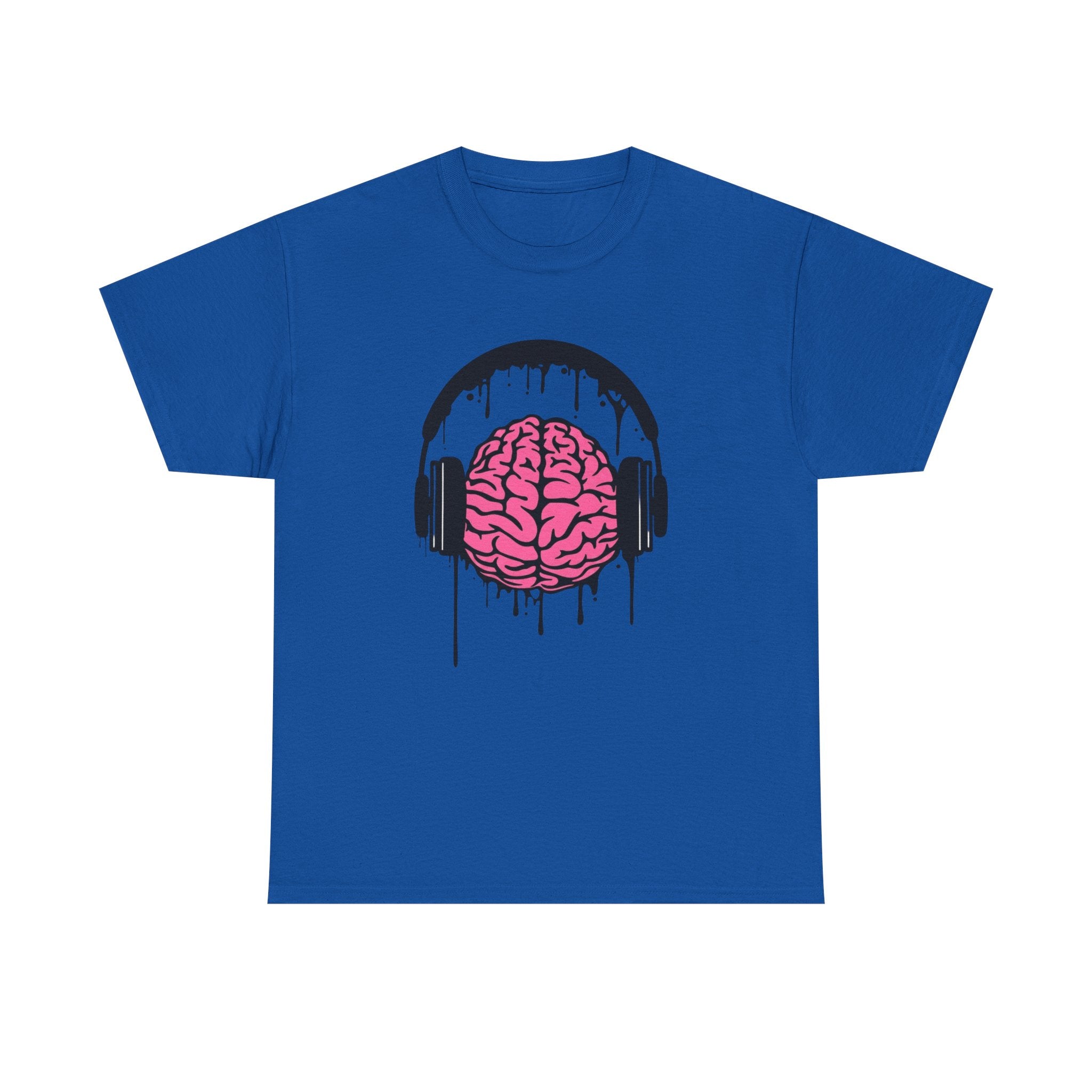 Music Lover Dripping Brain — T-Shirt
