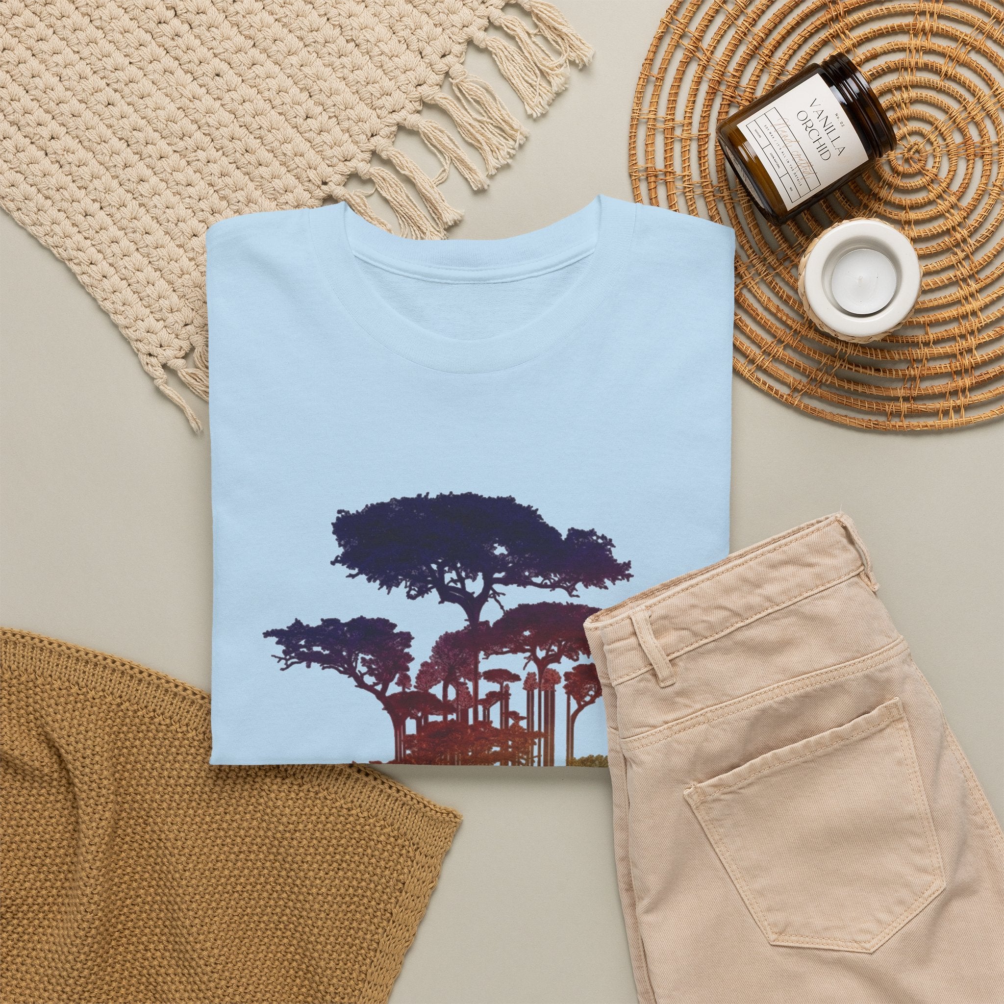 Barcode Forest T‑Shirt