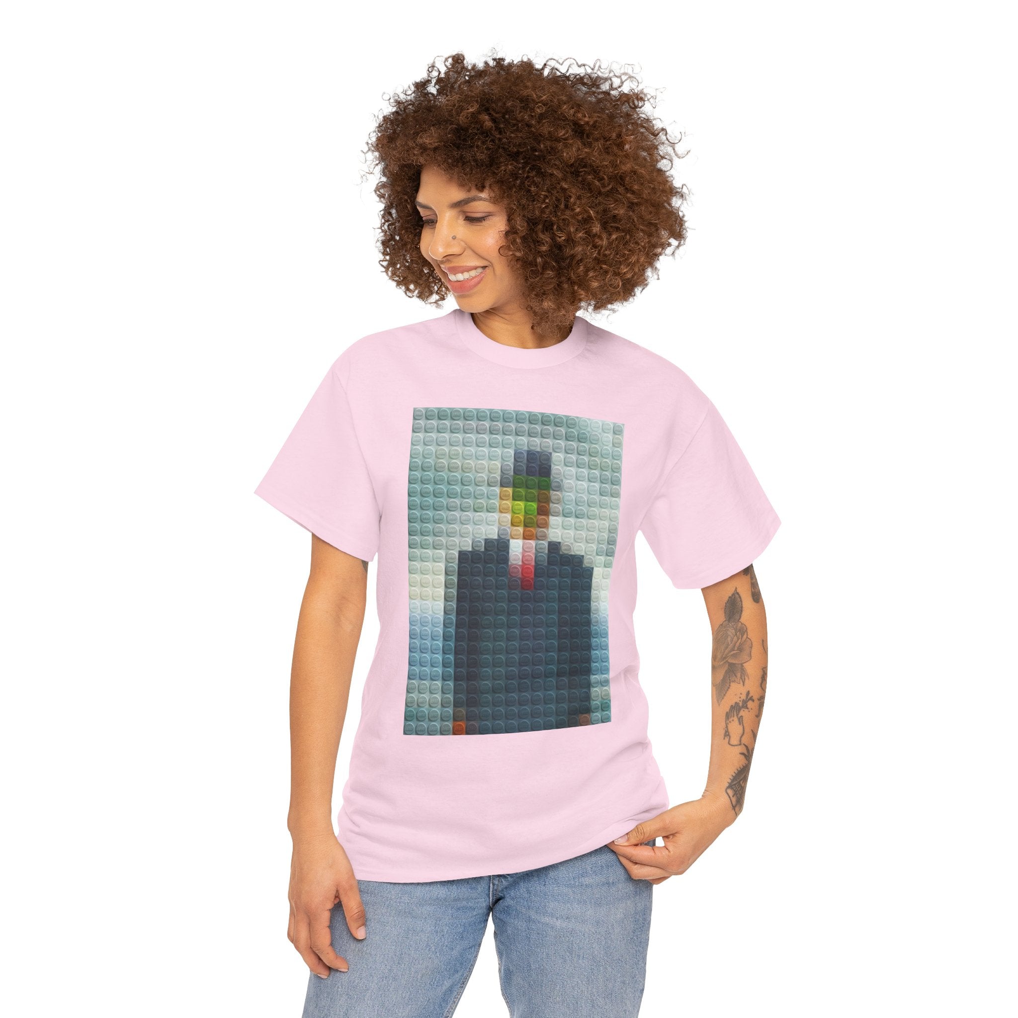 Surreal Pixelated Man - T-Shirt