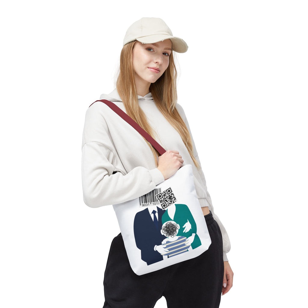 Barcode Family Portrait Tote Bag