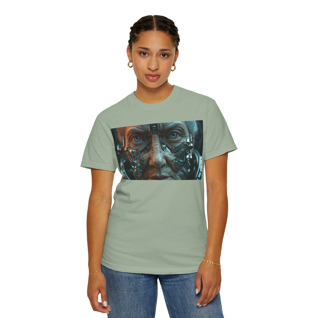 Cybernetic Old Face —T‑Shirt