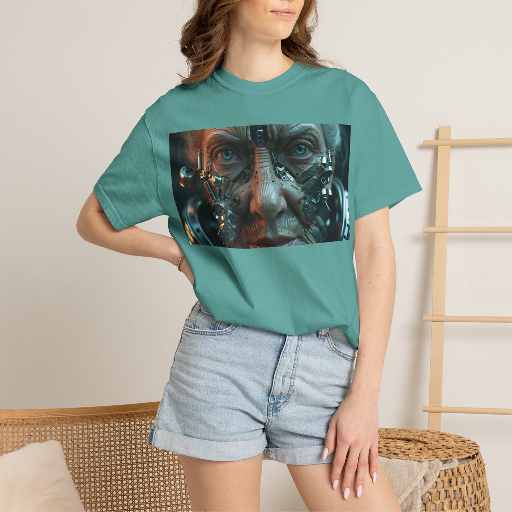 Cybernetic Old Face —T‑Shirt