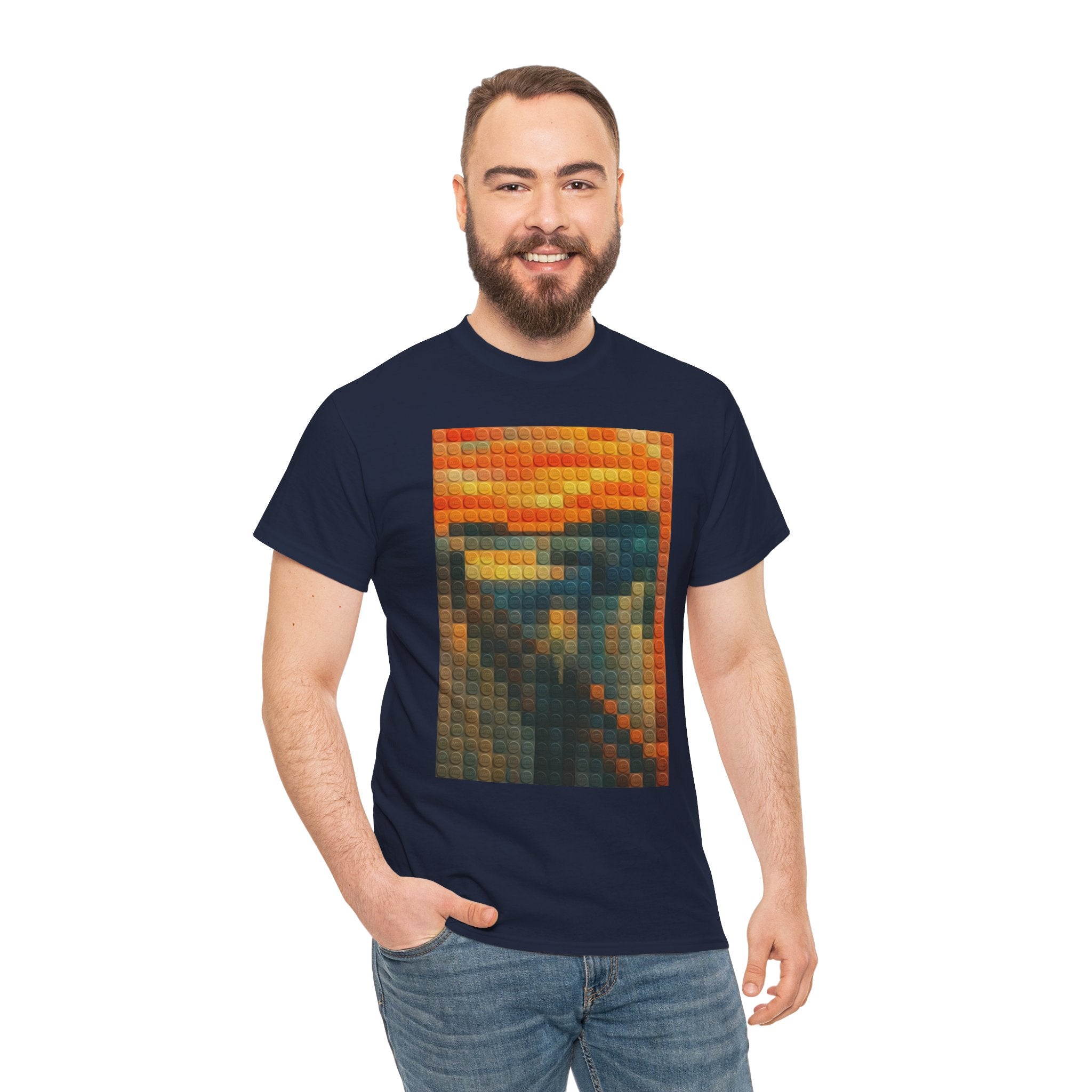Pixelated Scream — T-Shirt