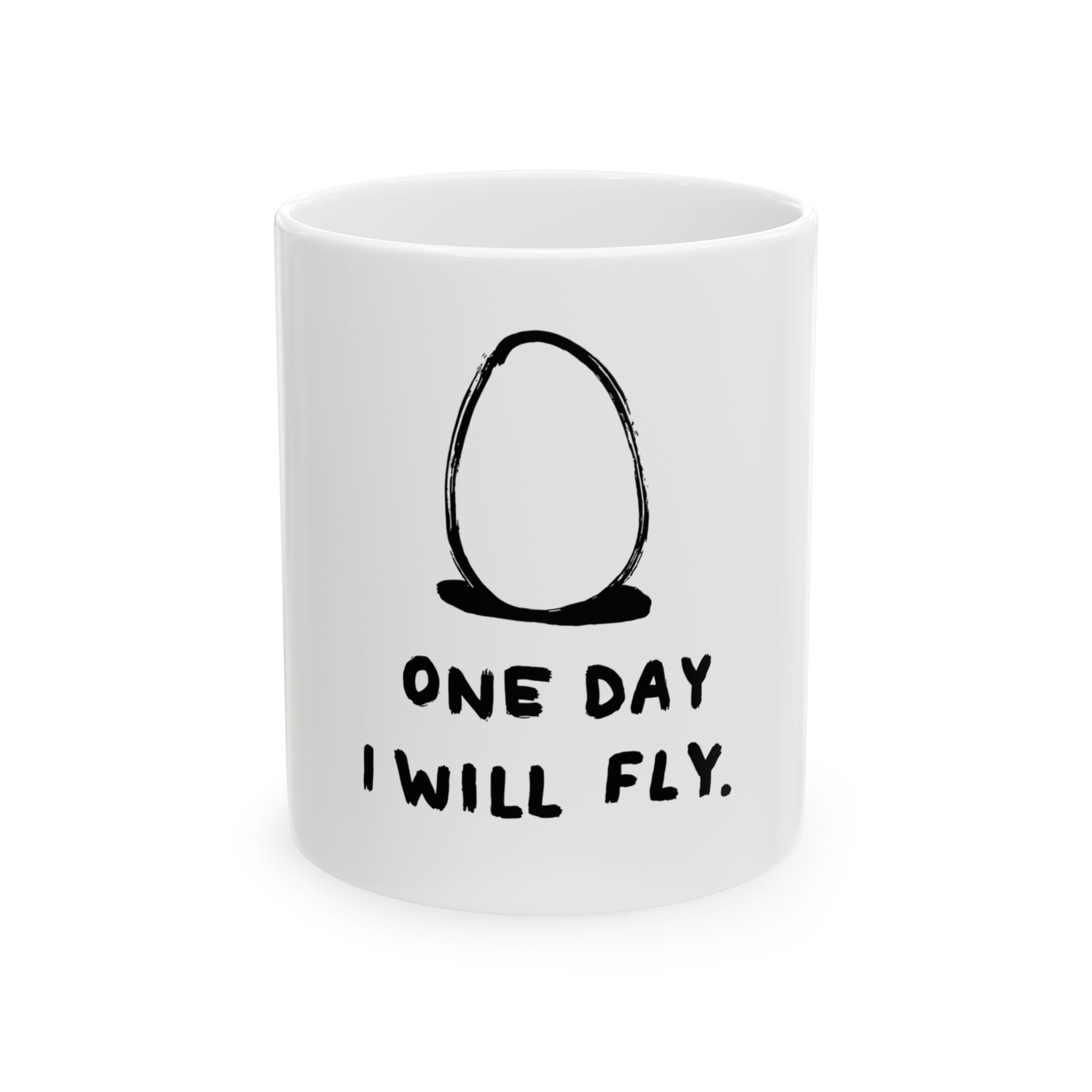 One Day I Will Fly — Coffee Cup