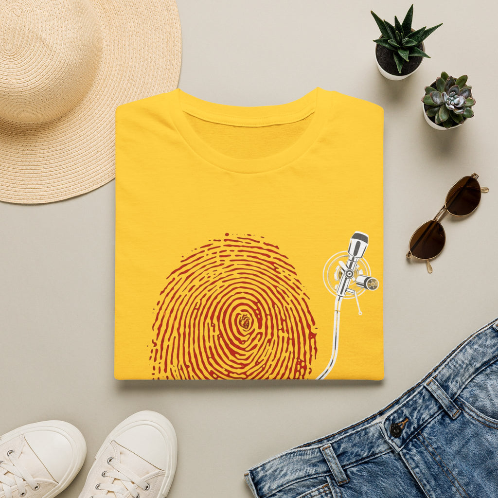 Fingerprint Turntable — T-Shirt