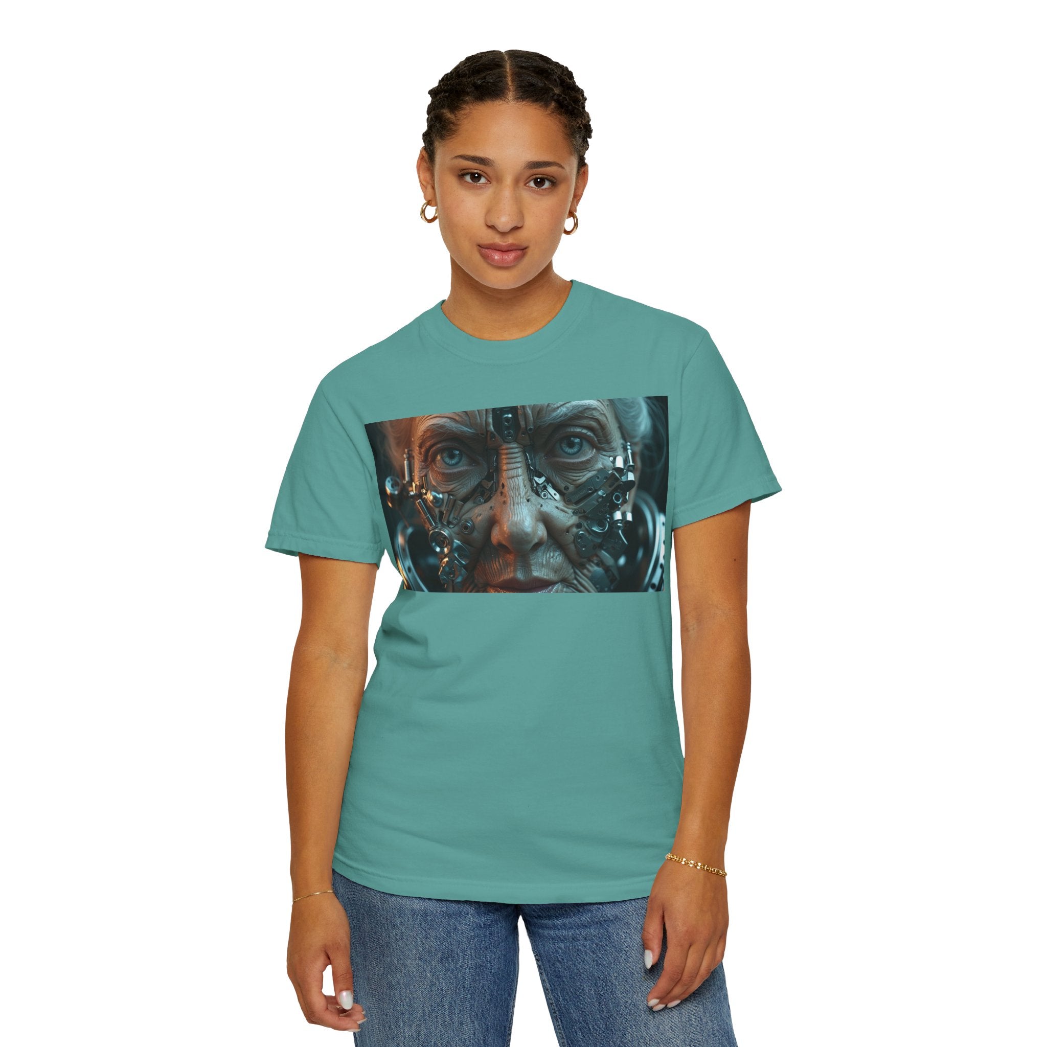 Cybernetic Old Face —T‑Shirt