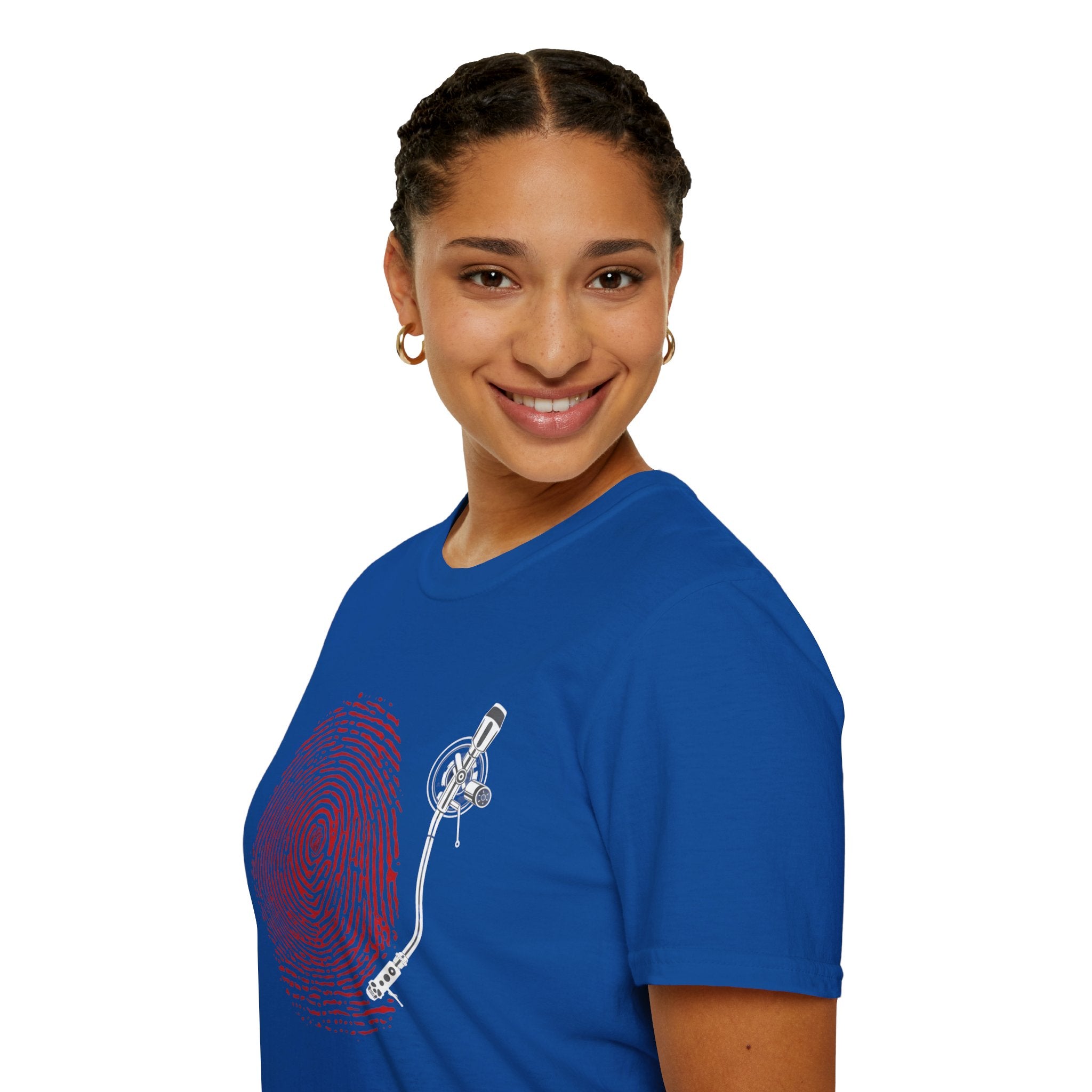 Fingerprint Turntable — T-Shirt