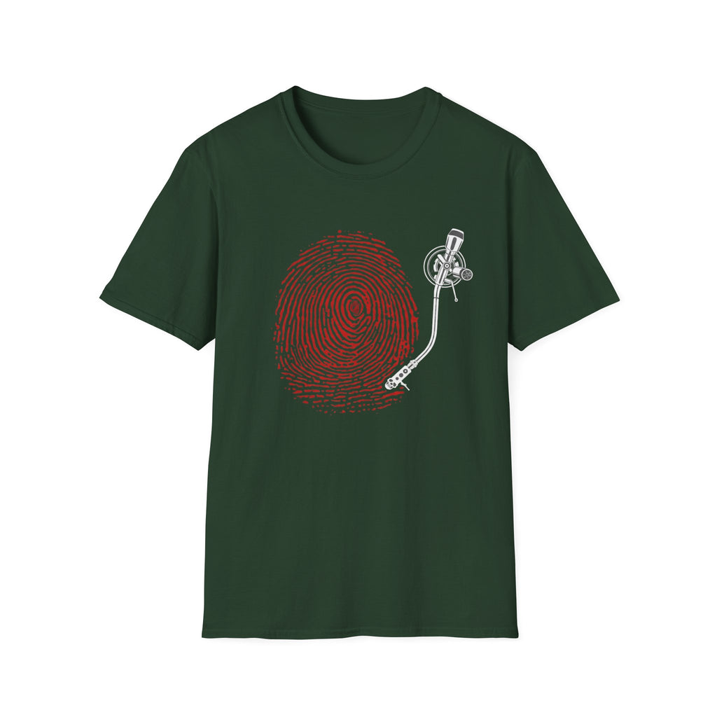 Fingerprint Turntable — T-Shirt