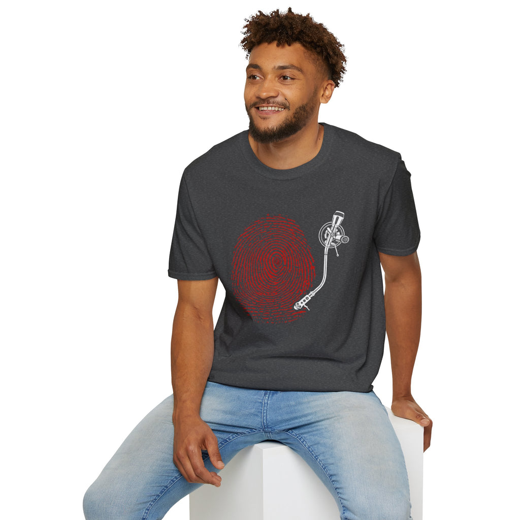 Fingerprint Turntable — T-Shirt