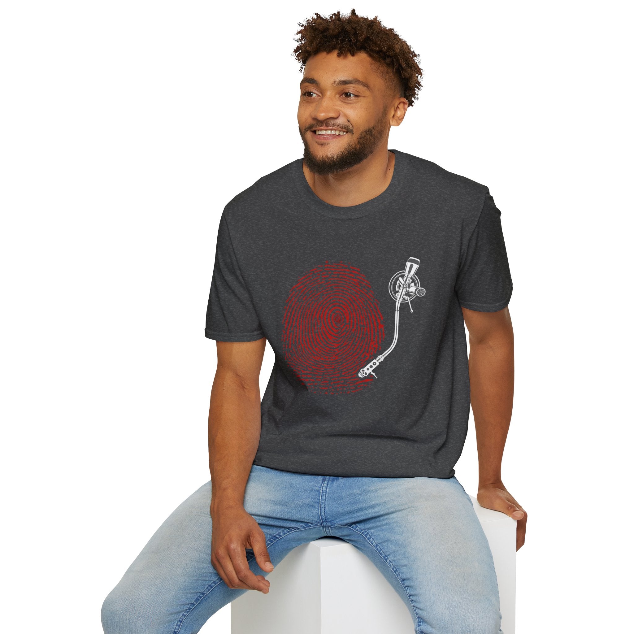 Fingerprint Turntable — T-Shirt