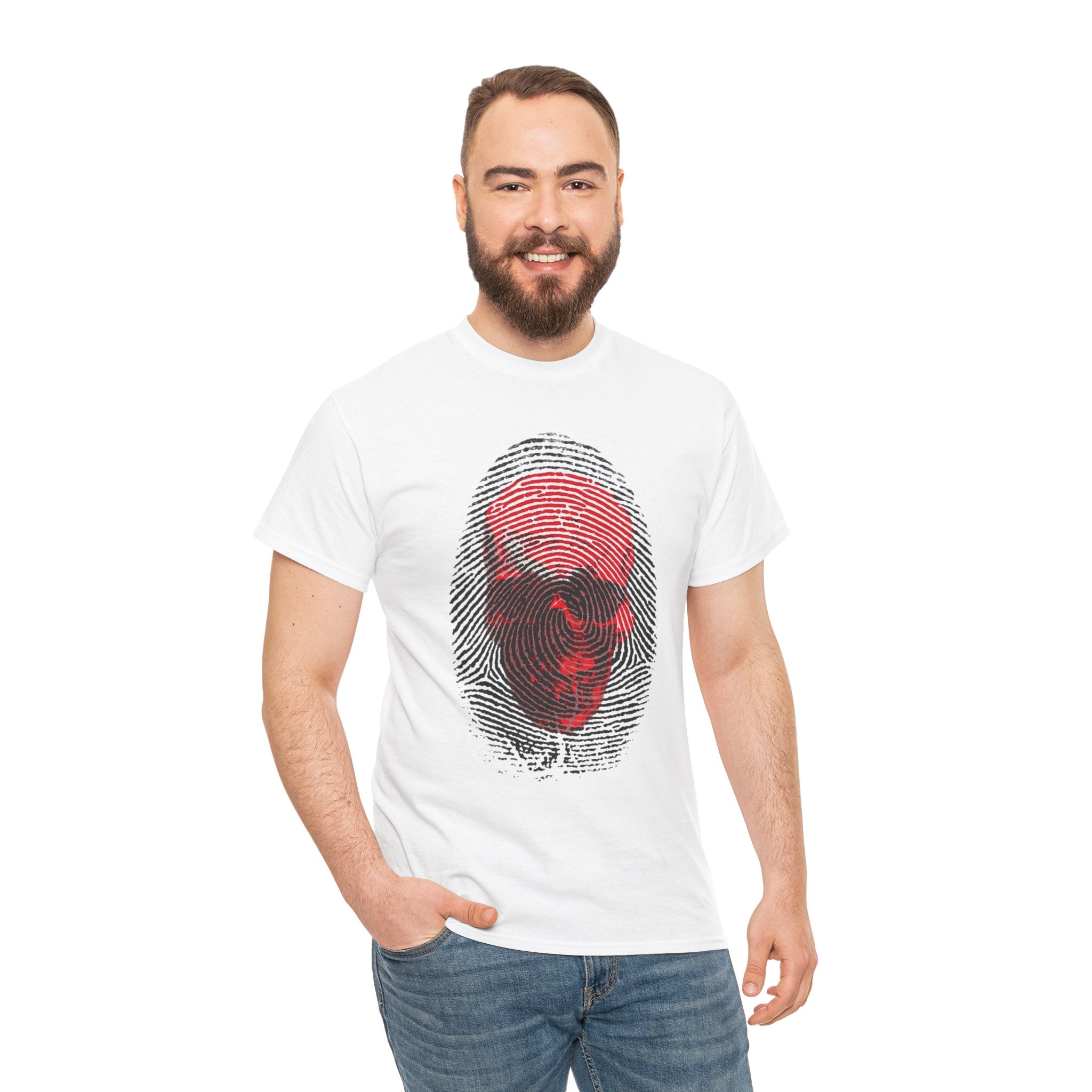 Skull Fingerprint — T-Shirt